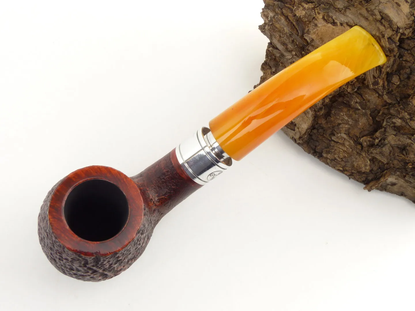 Rattray's Monarch Pfeife 177 sand braun gelb second – Produktbild 3