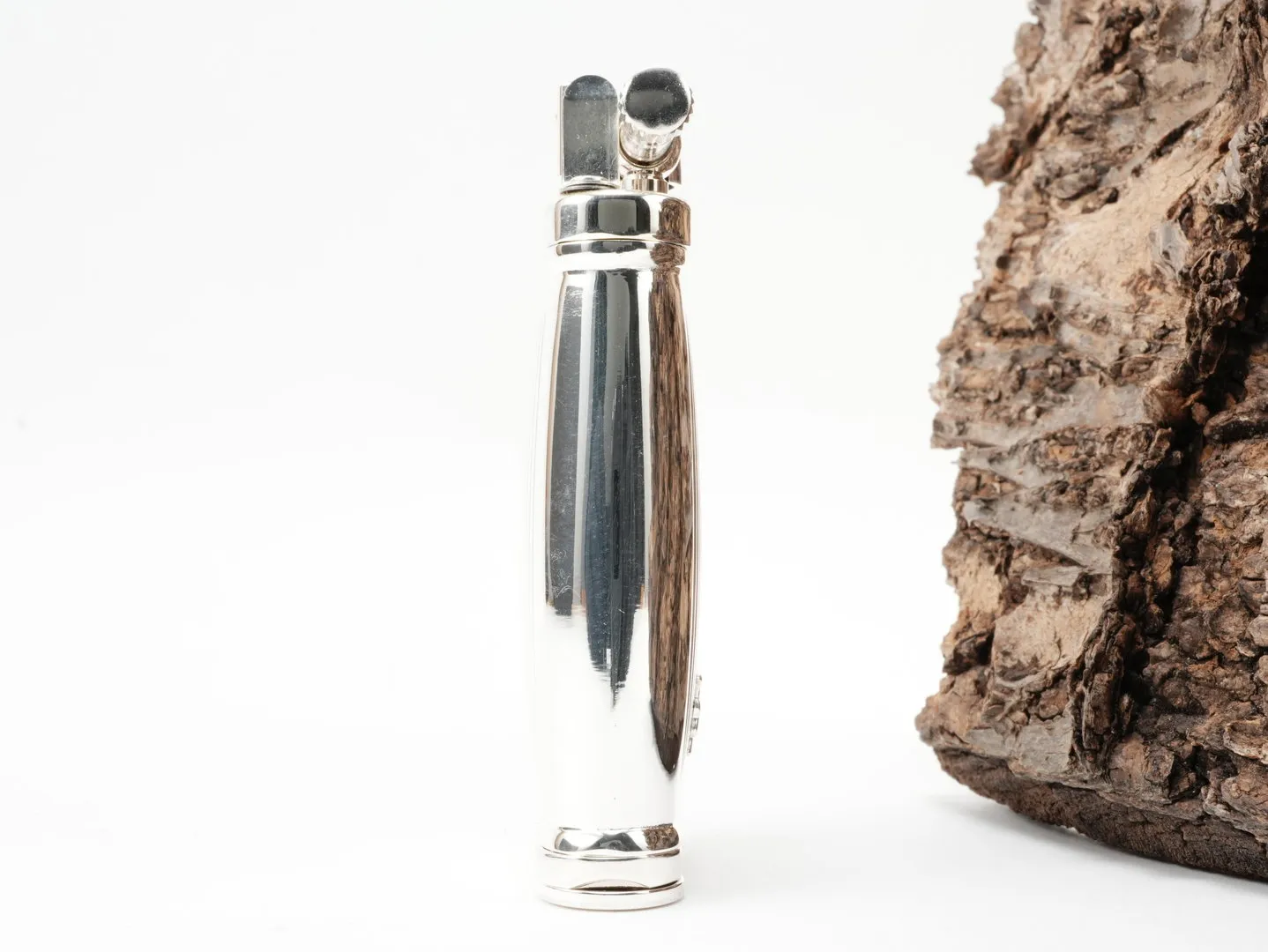 Sillem's Pfeifenfeuerzeug Sterling Silber Stripes – Produktbild 4