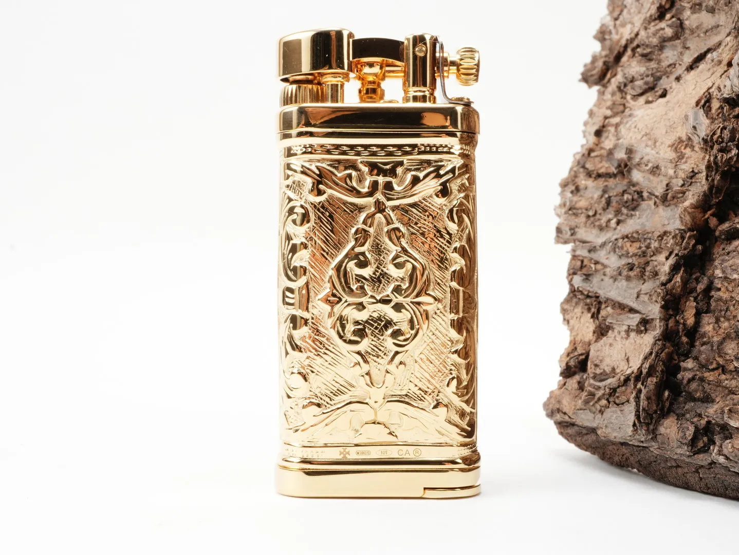 Sillem's Pfeifenfeuerzeug LEA 2 Face Gold Sterling – Produktbild 3