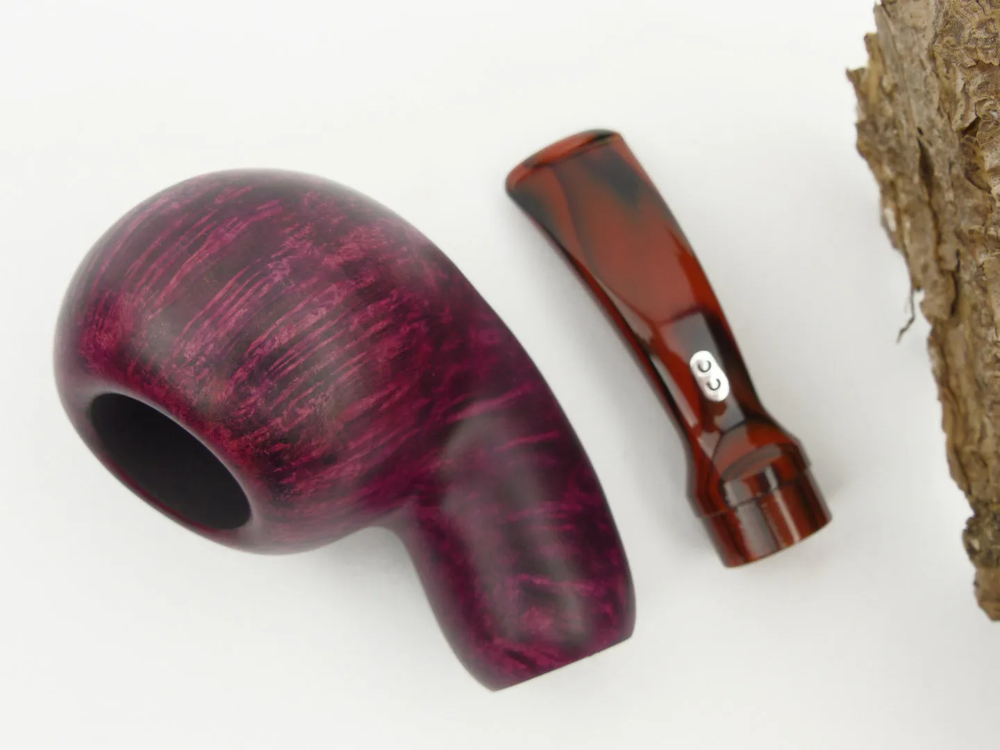 Chacom Reverse Calabash Pfeife violett – Produktbild 9