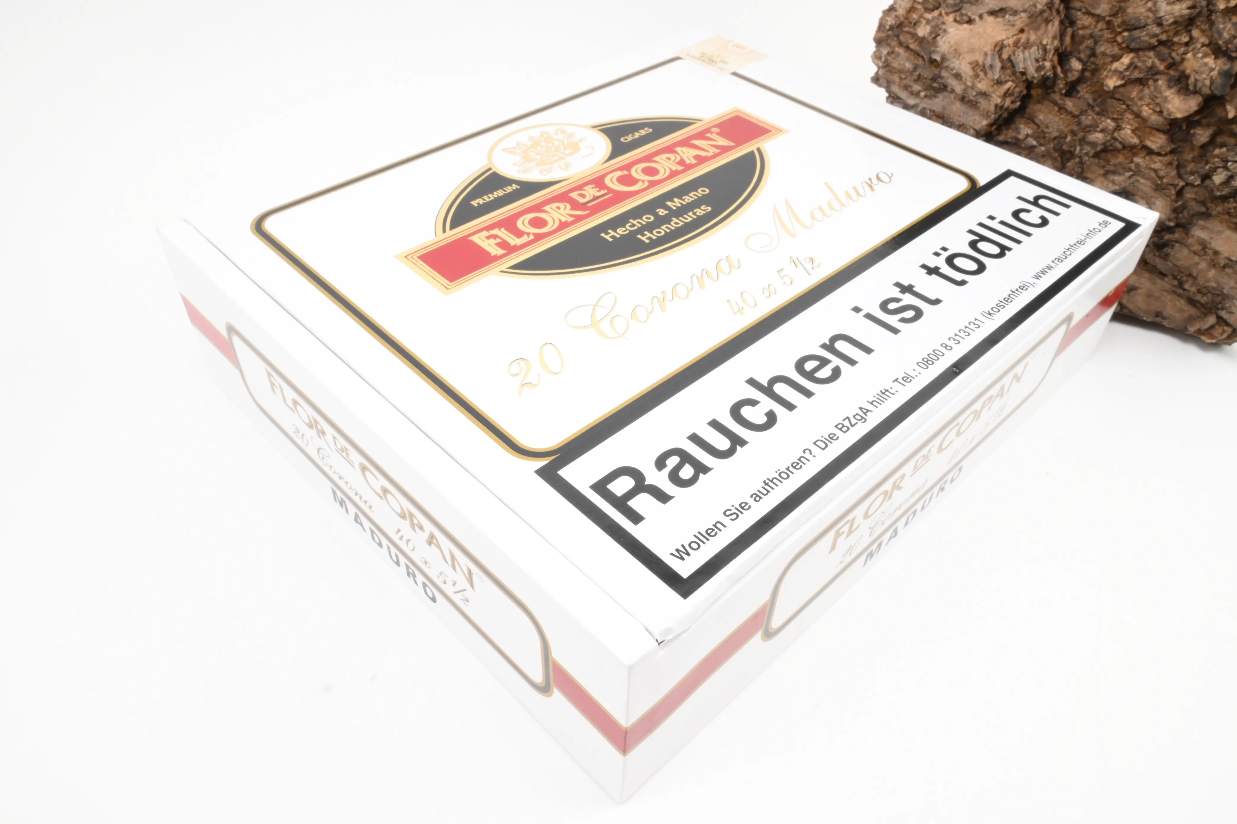Flor de Copán Línea Maduro Corona – Produktbild 3