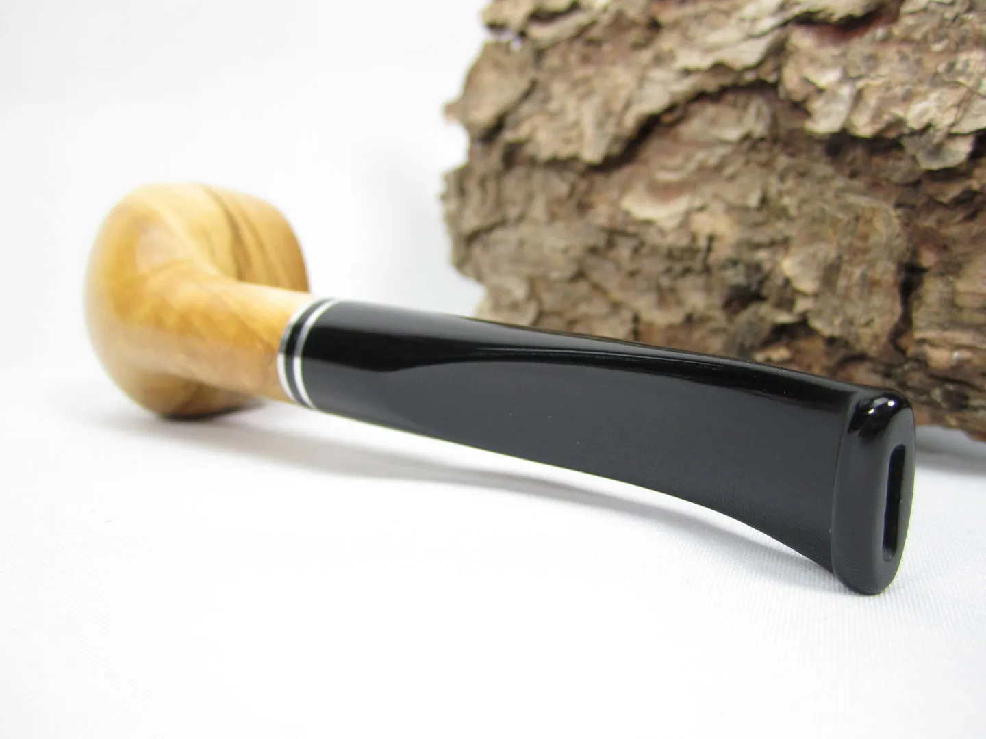 Passatore Olive Pfeife Half-Bent – Produktbild 4