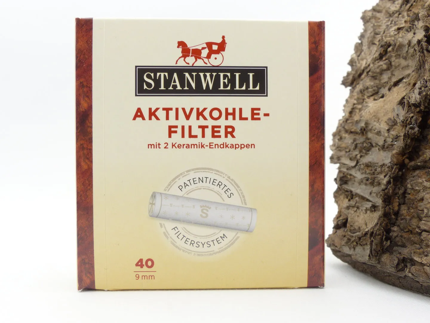 Stanwell Pfeifenfilter 9mm 40 Stück