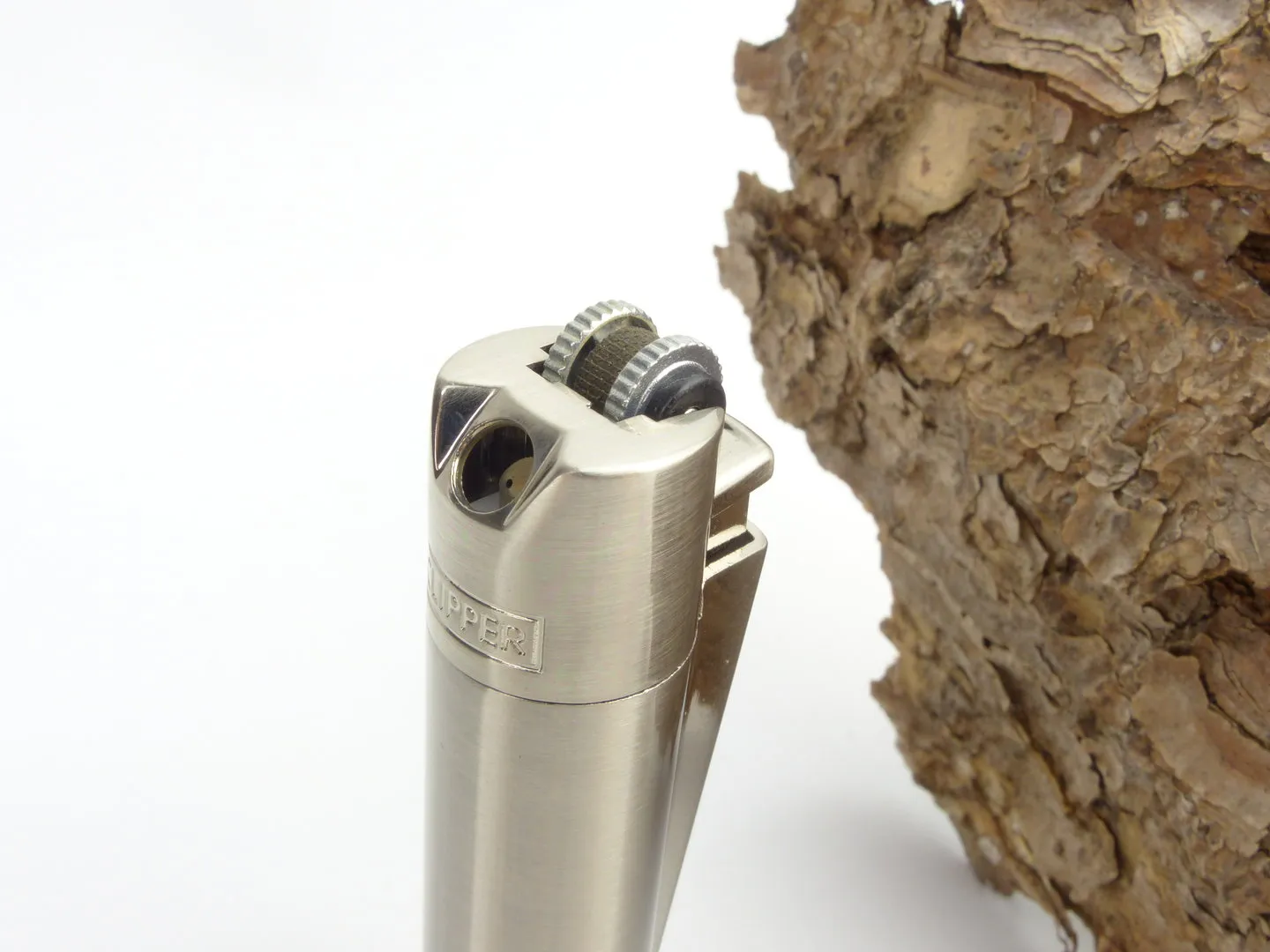 Clipper Pfeifenfeuerzeug gun metal mit Box – Produktbild 6