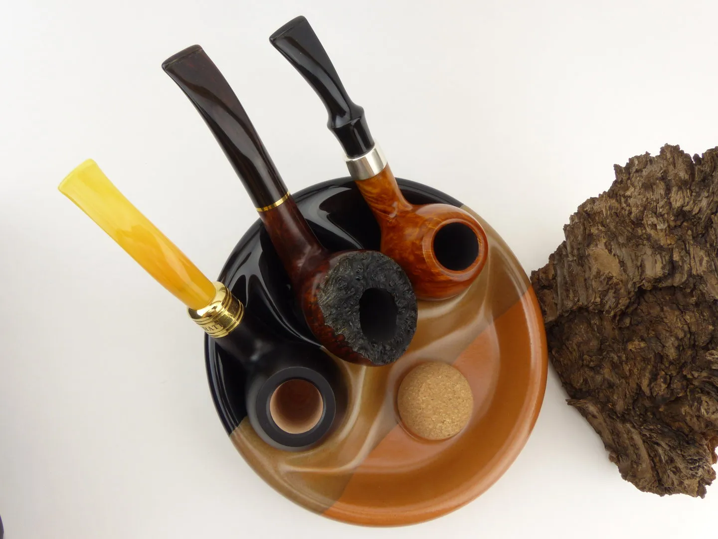 Pfeifenaschenbecher 3er tricolor – Produktbild 5