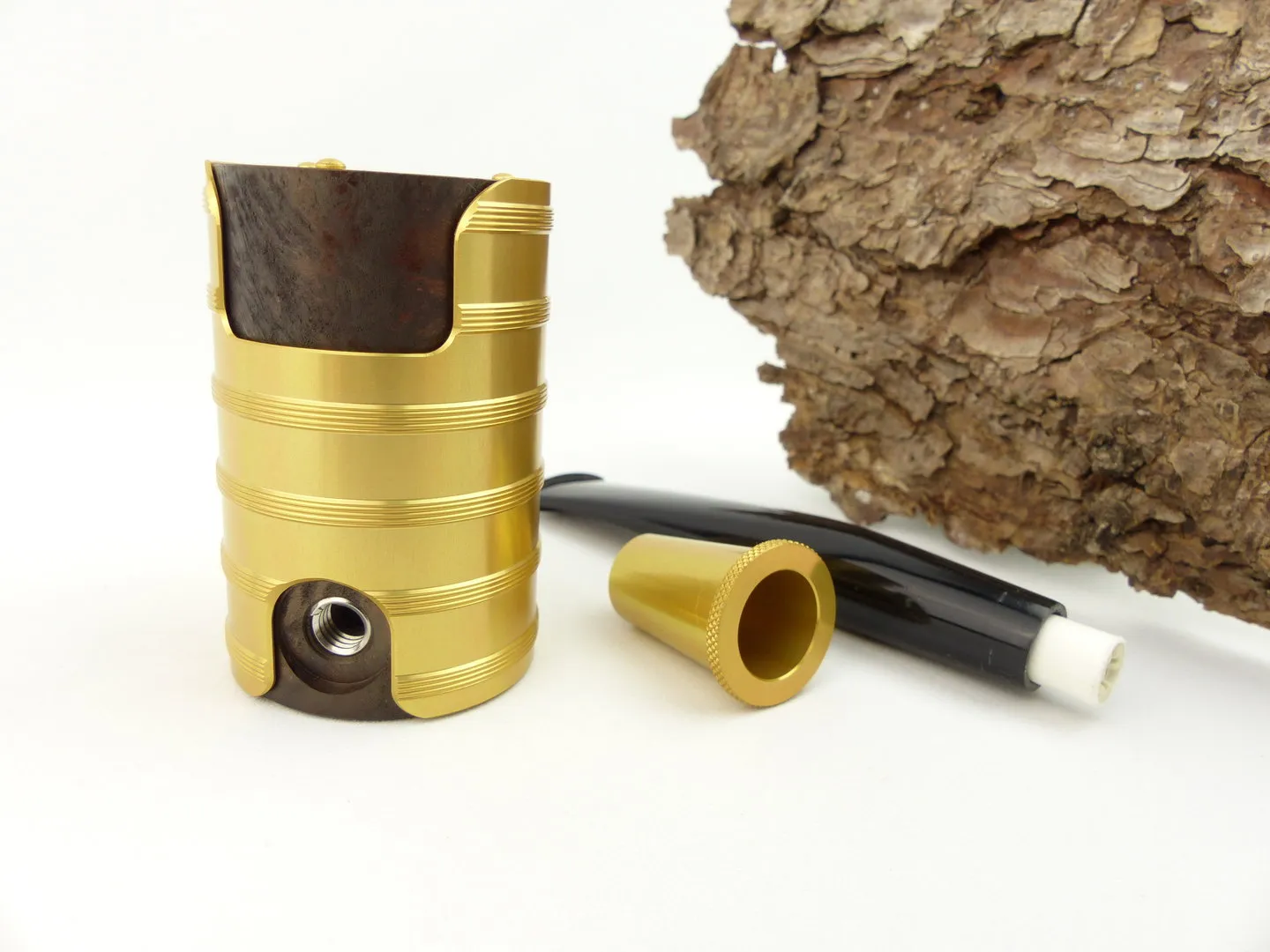 Tsuge Pfeife Thunderstorm gold Filter – Produktbild 12