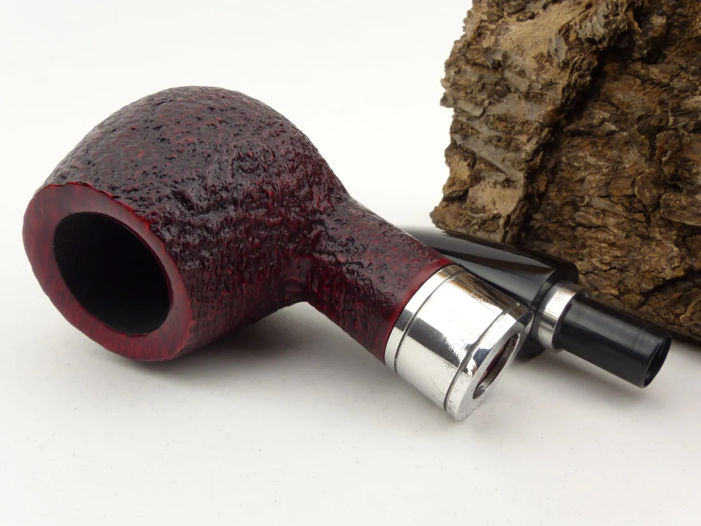 Rattray's Monarch Pfeife 4 sand rot schwarz – Produktbild 8