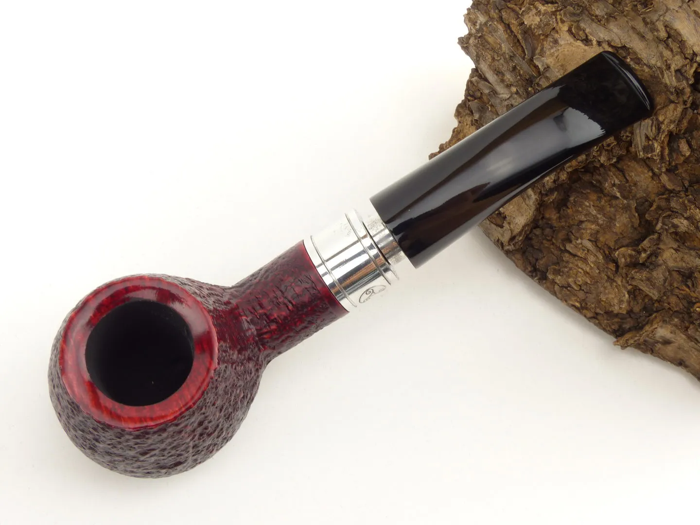 Rattray's Monarch Pfeife 4 sand rot schwarz – Produktbild 3