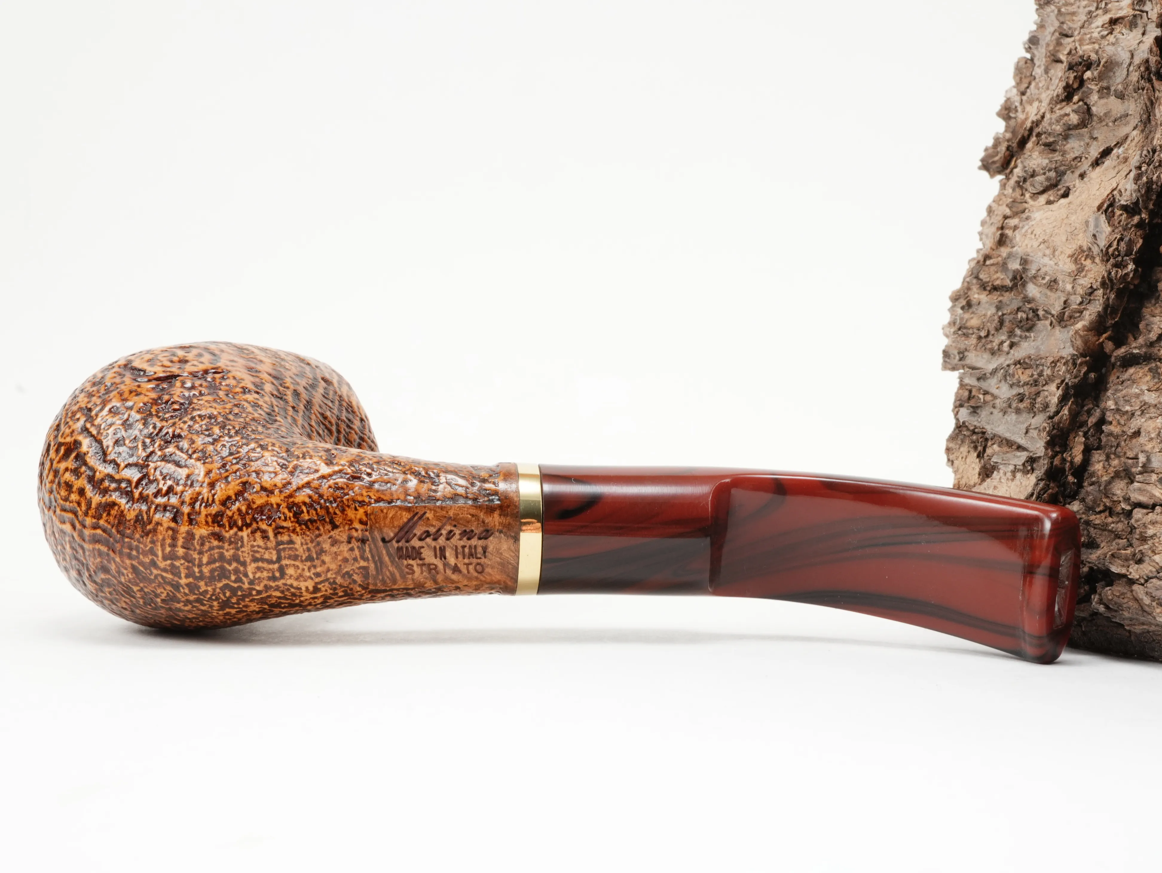 Molina Striato Pfeife sand braun 11 – Produktbild 7