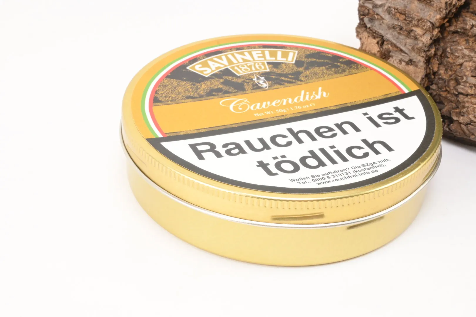 Savinelli Pfeifentabak Cavendish 50g – Produktbild 2