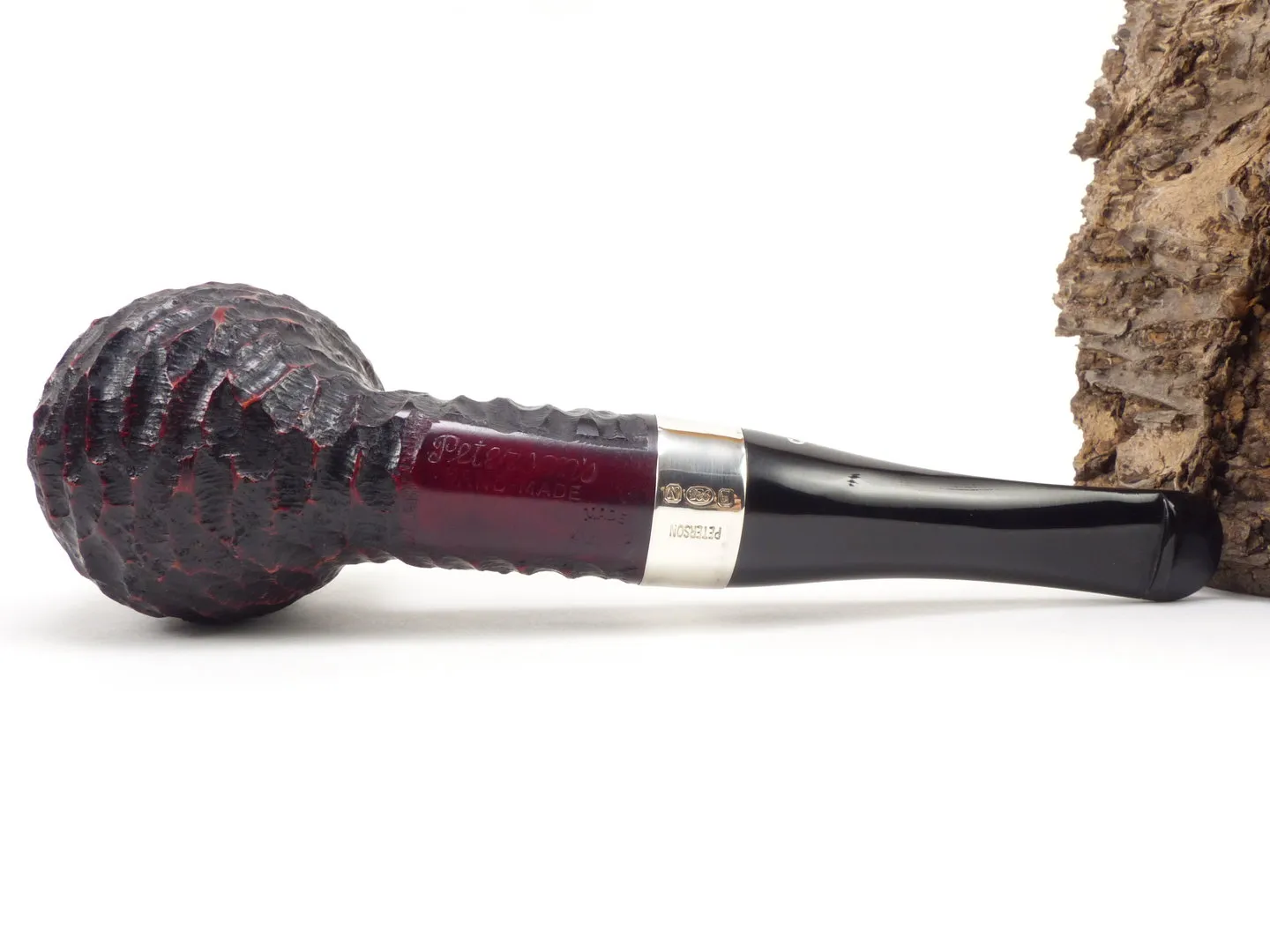 Peterson House Pipe Billiard rustic P-Lip – Produktbild 7
