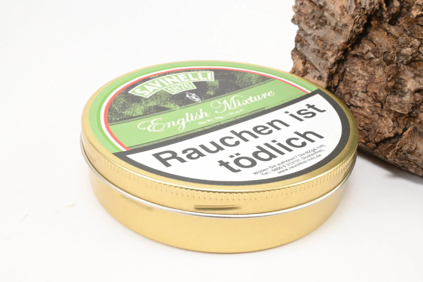 Savinelli Pfeifentabak English Mixture 50g – Produktbild 2