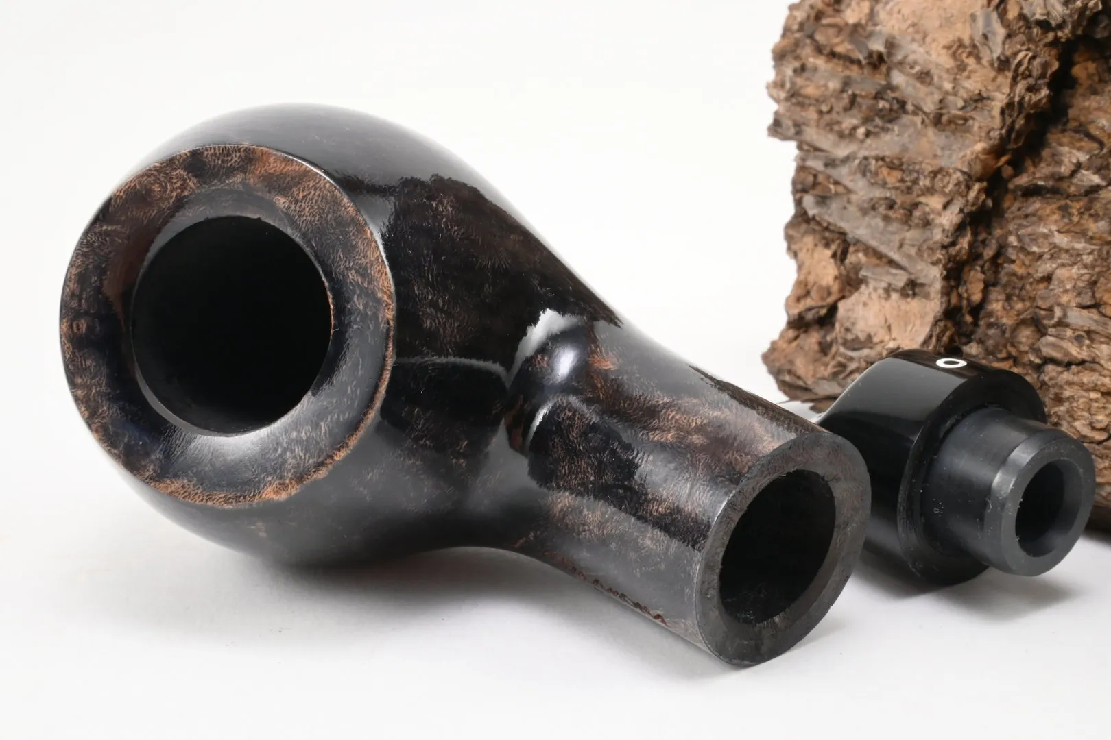 Talamona Reverse Calabash Bent glatt dunkel – Produktbild 8