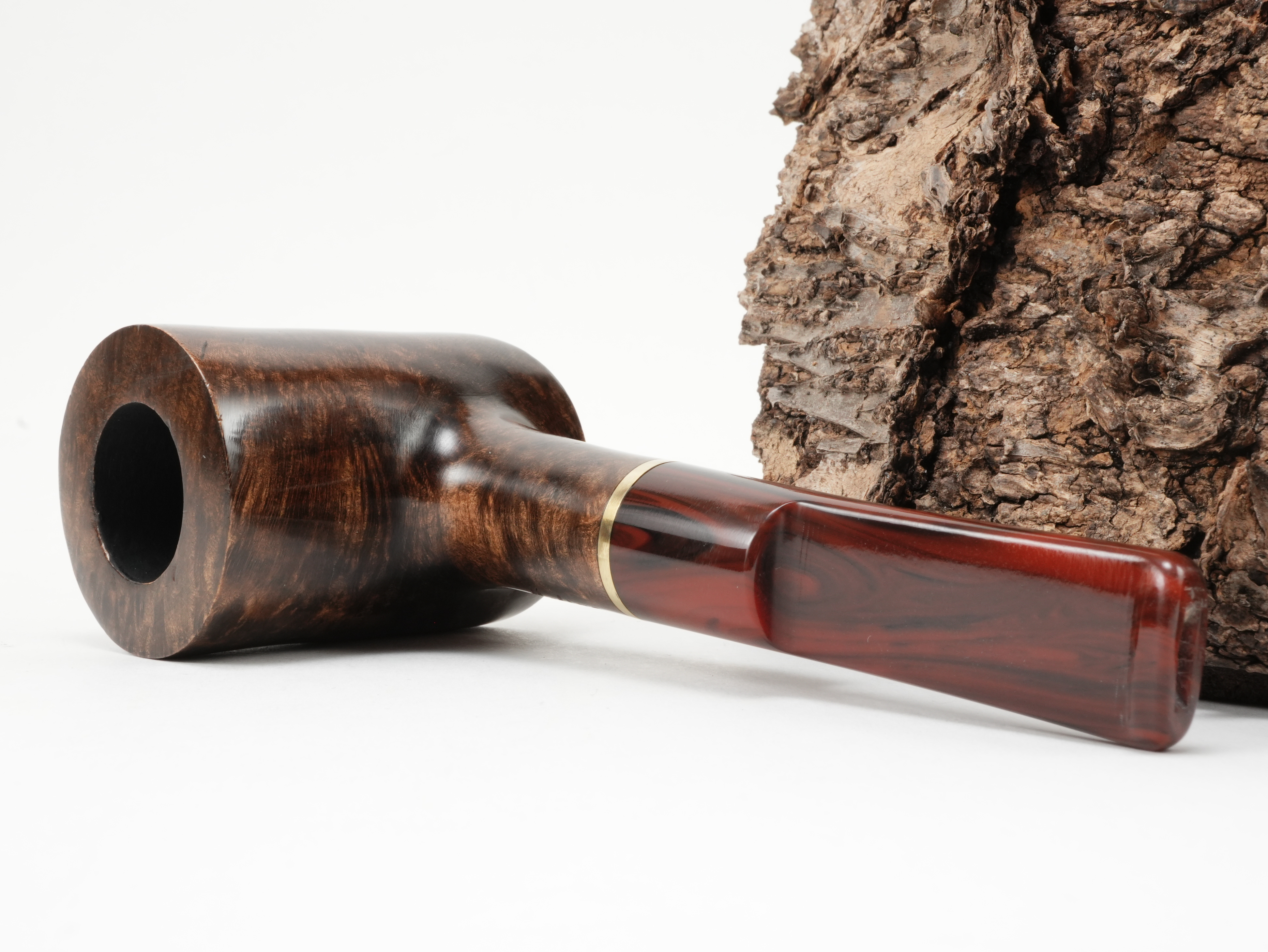 Molina Striato Pfeife dunkelbraun 7