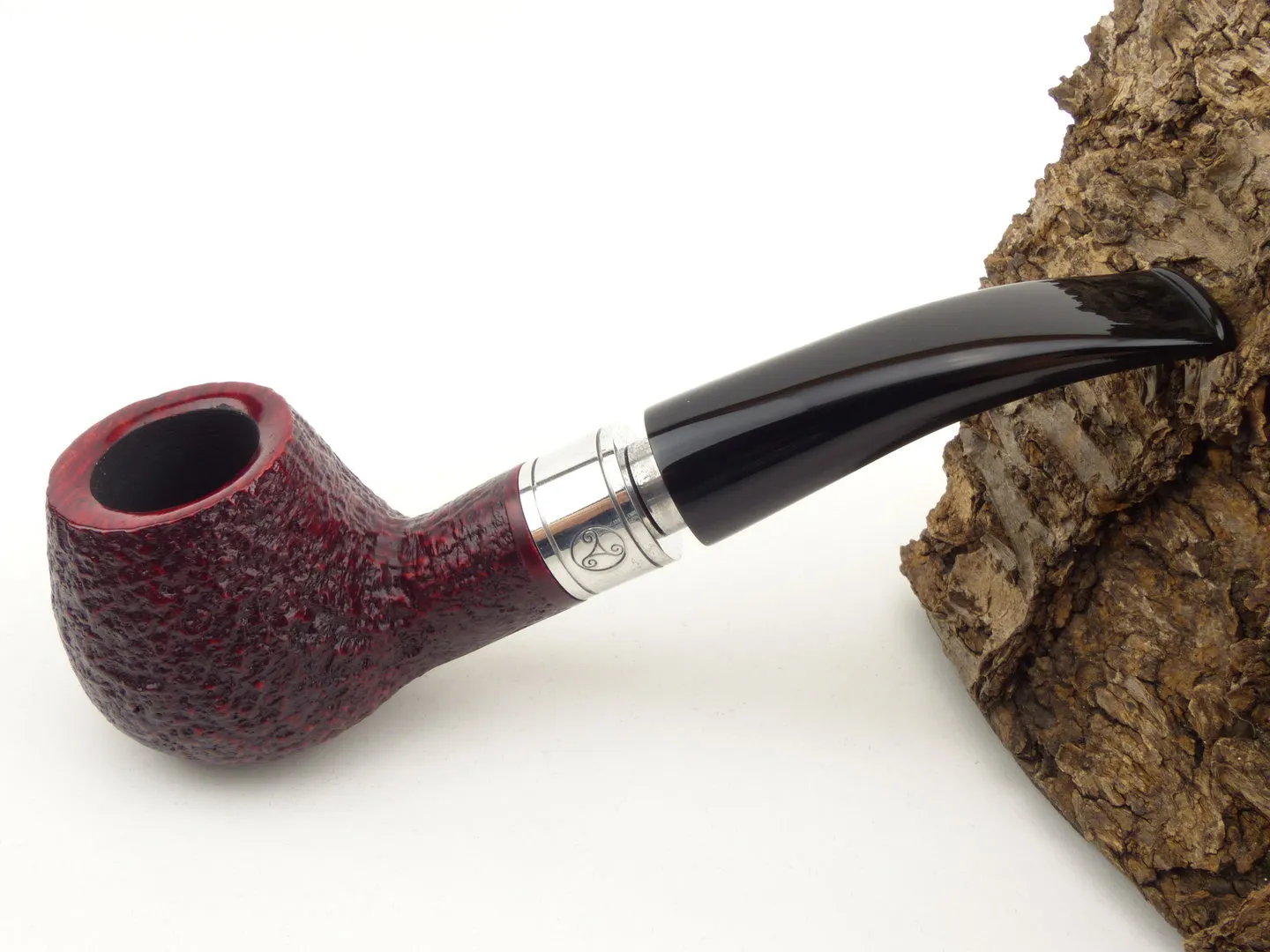Rattray's Monarch Pfeife 4 sand rot schwarz