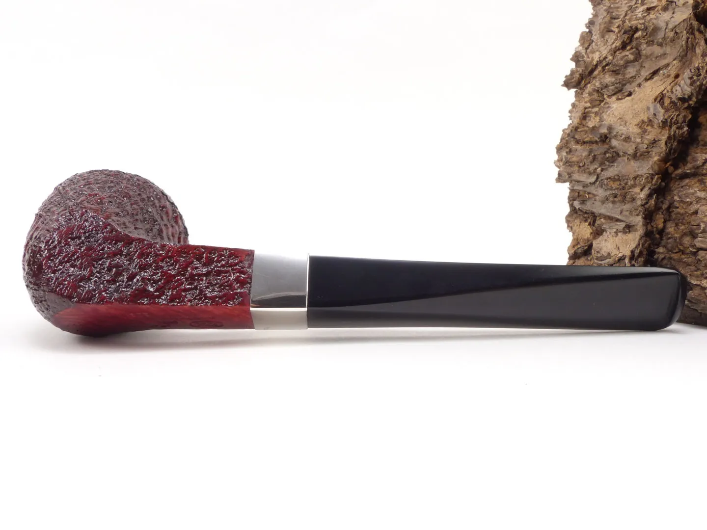 Ashton Pfeife XXX Pebble Grain Silver 9mm #45 – Produktbild 7