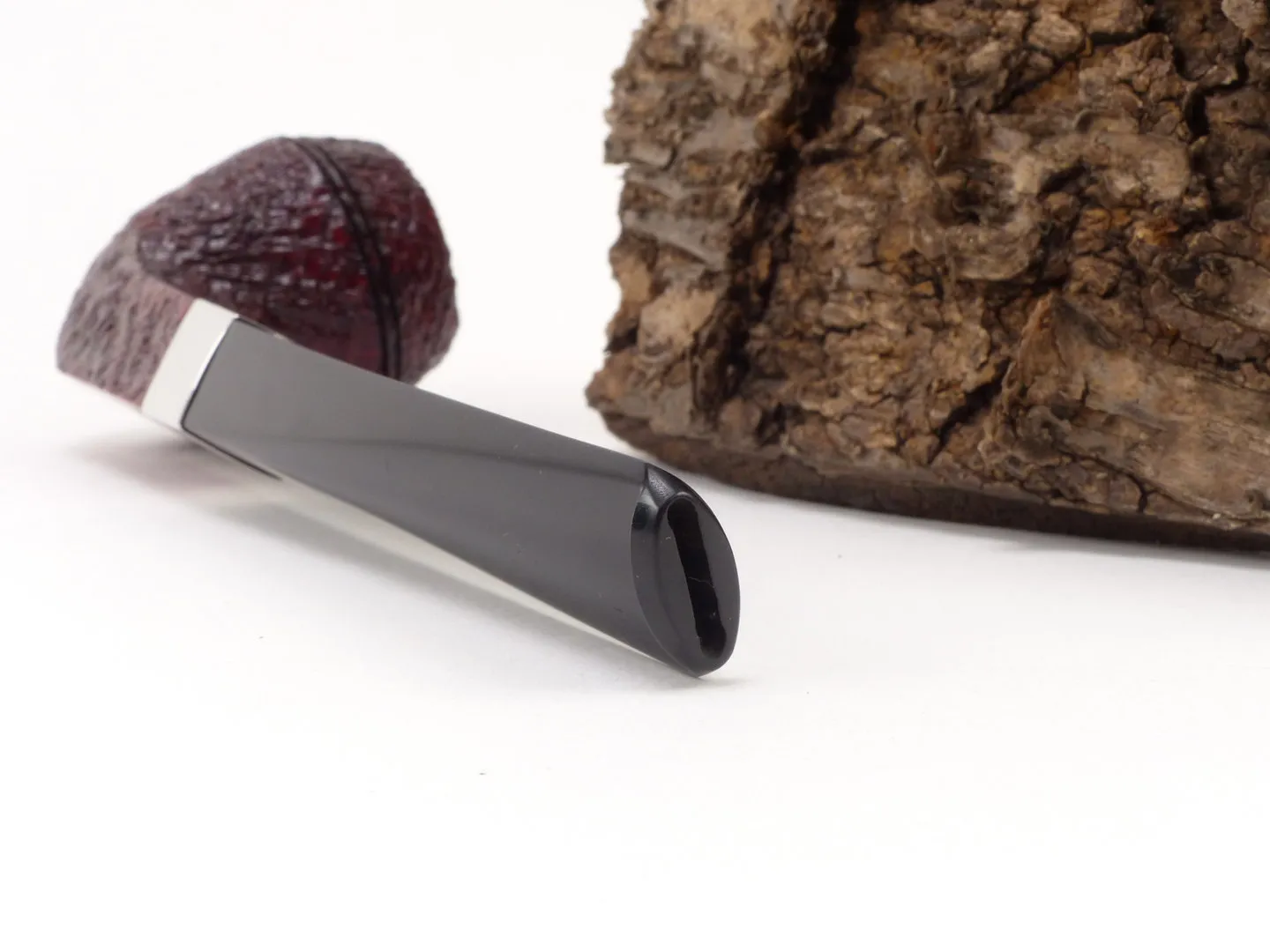 Ashton Pfeife XXX Pebble Grain Silver 9mm #45 – Produktbild 4