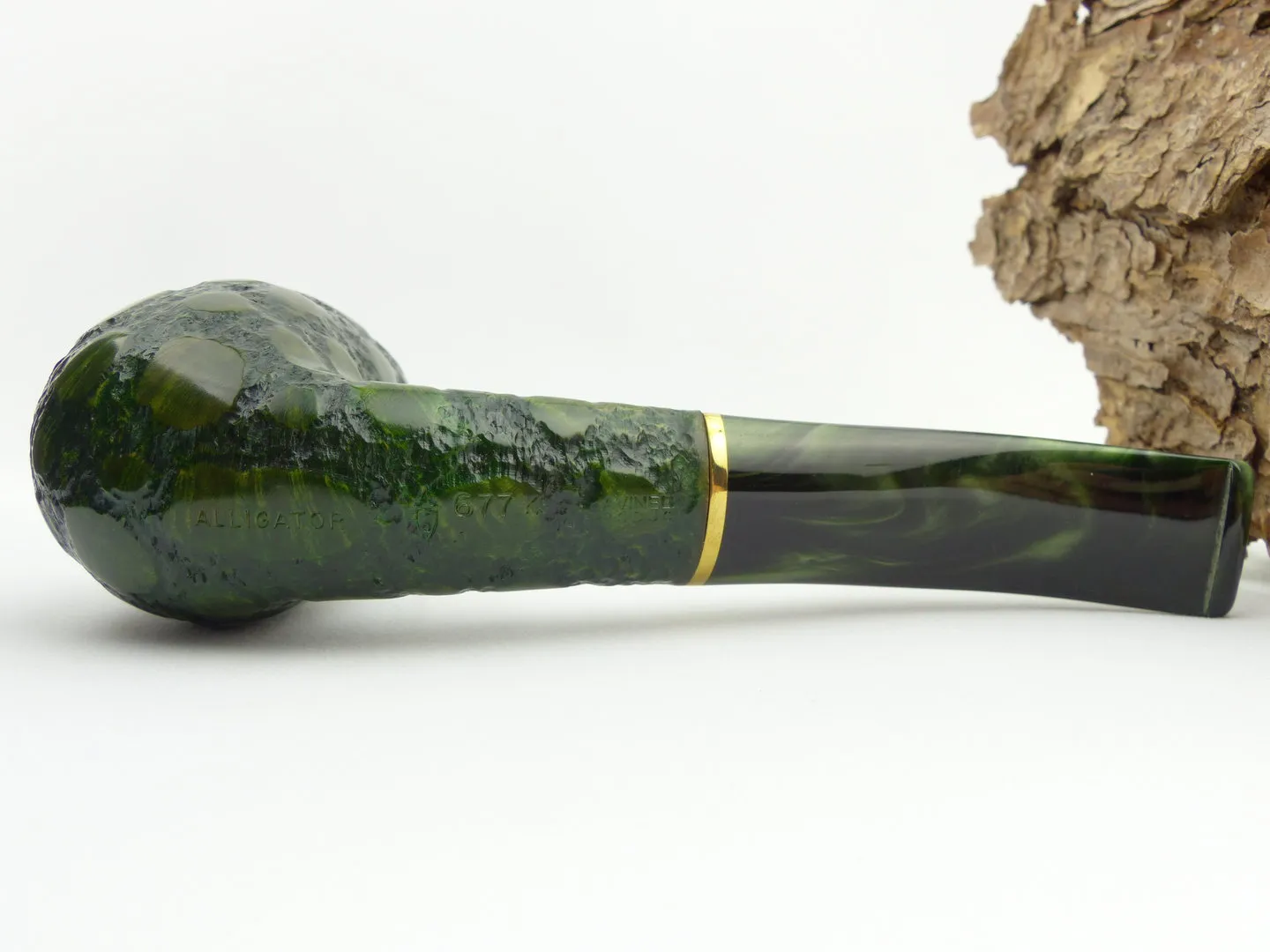 Savinelli Alligator Pfeife 677 green – Produktbild 7