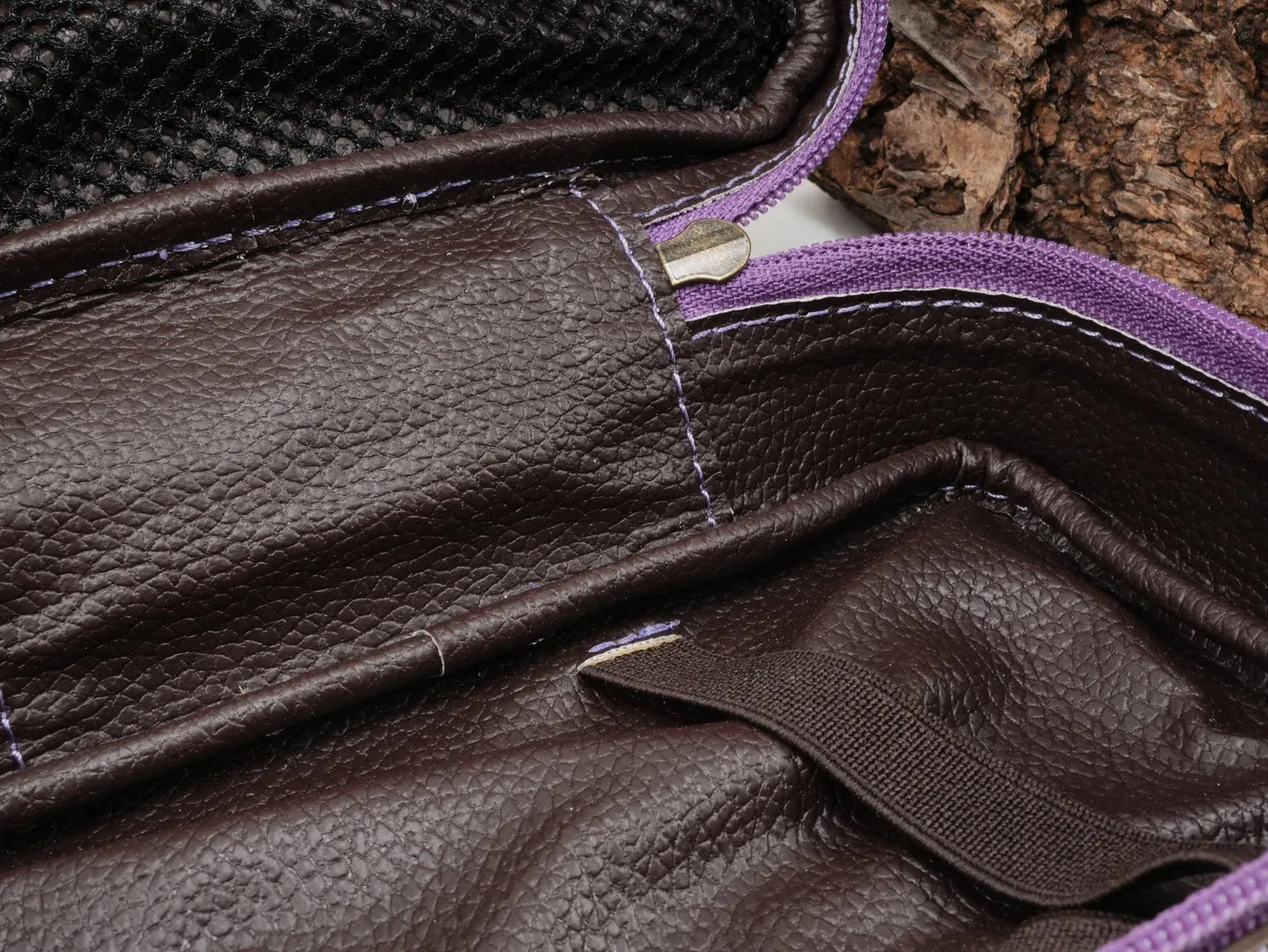 P. Jeppesen Pfeifentasche violett 1-2 Pfeifen von Jeppesen Neerup – Produktbild 6