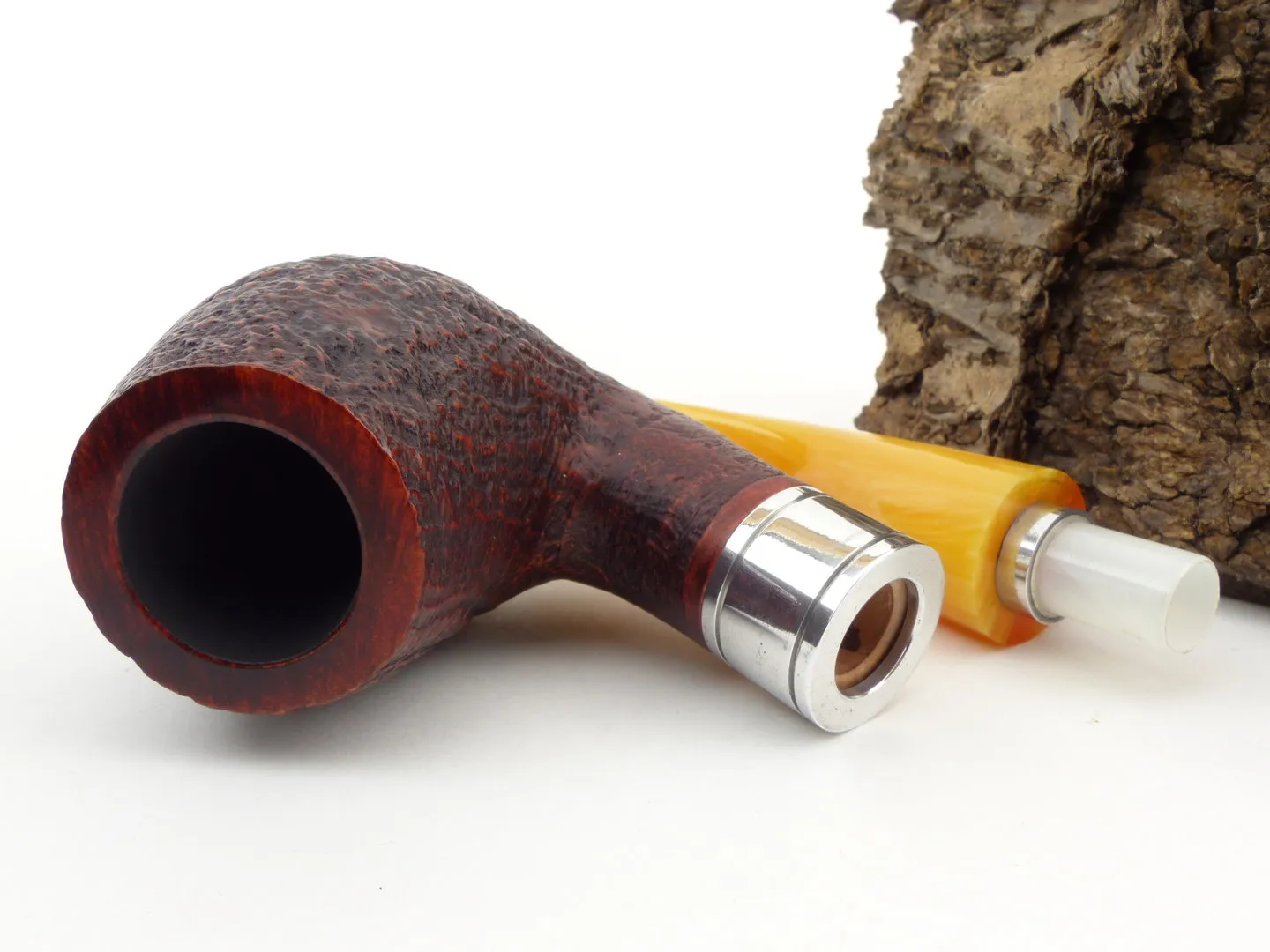 Rattray's Monarch Pfeife 177 sand braun gelb second – Produktbild 8