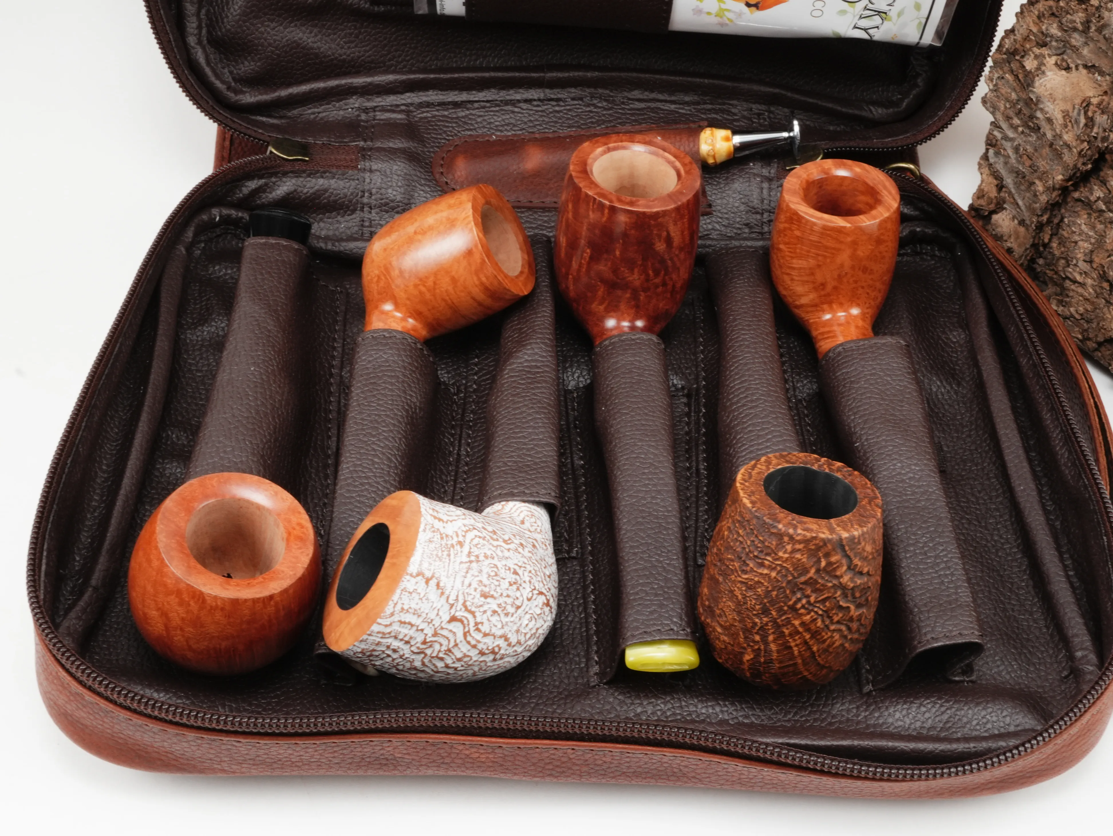 Guy Janot Pfeifentasche 6er Bourbon 6950 – Produktbild 3