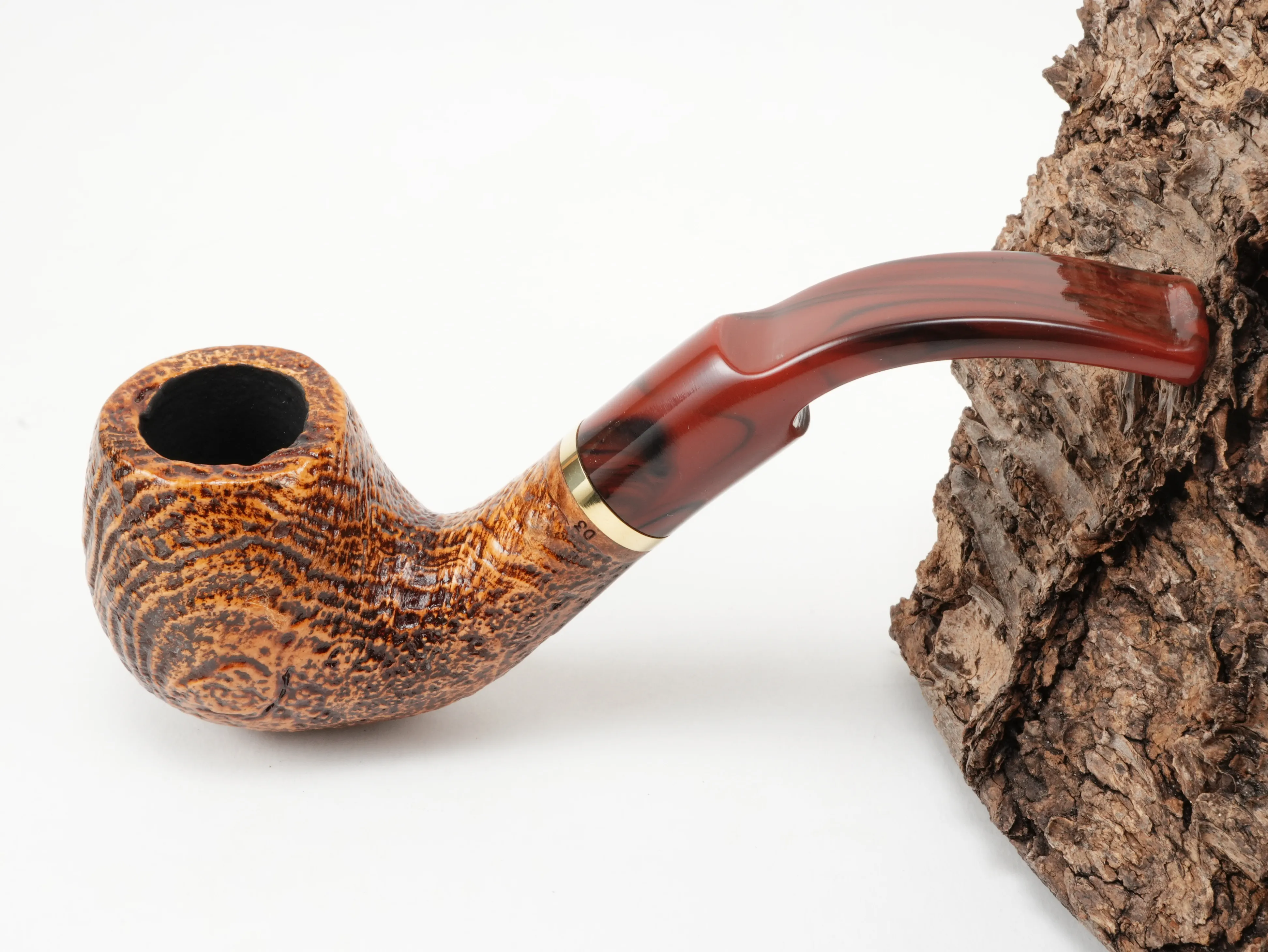 Molina Striato Pfeife sand braun 11