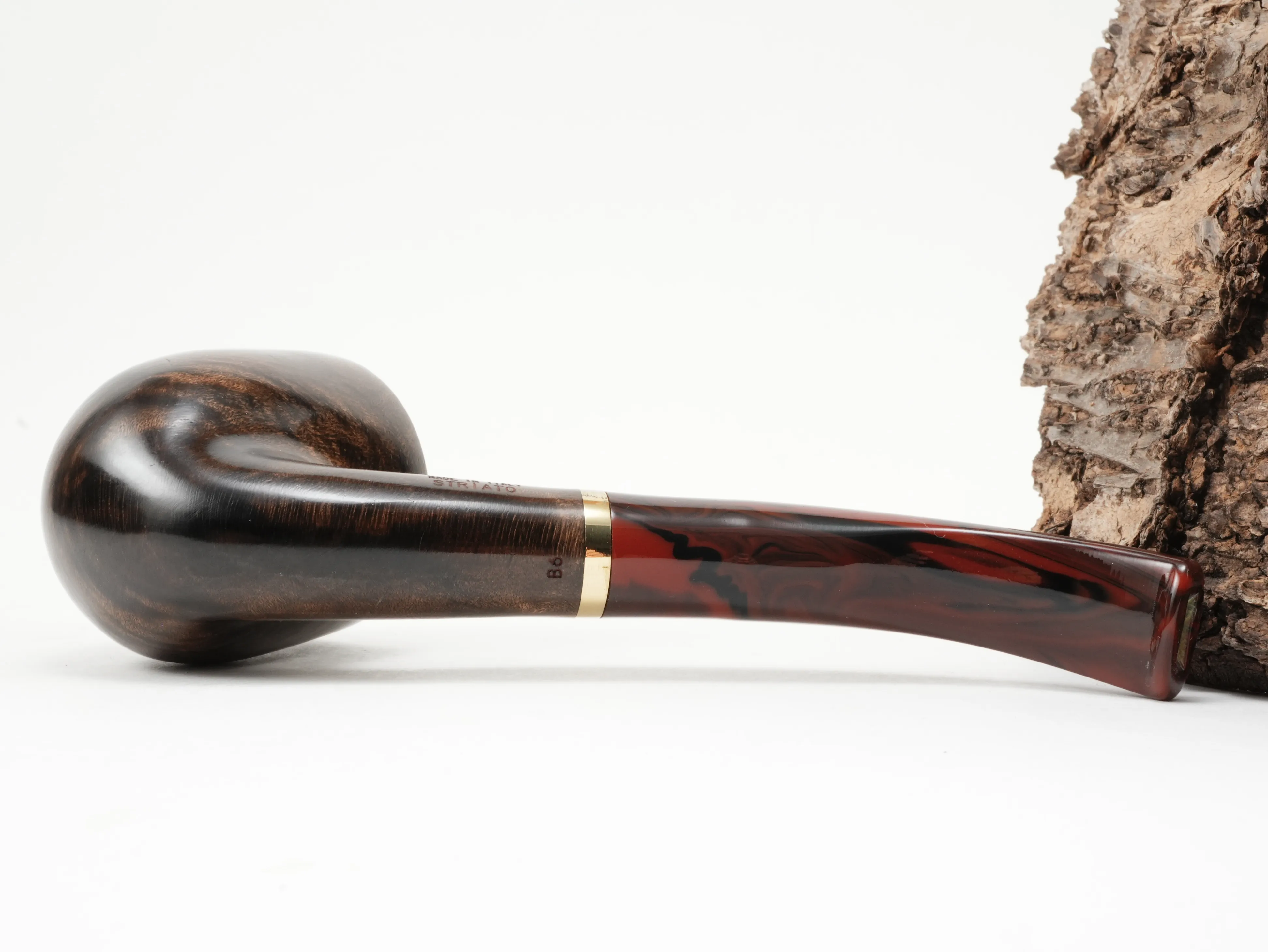 Molina Striato Pfeife dunkelbraun 12 – Produktbild 7