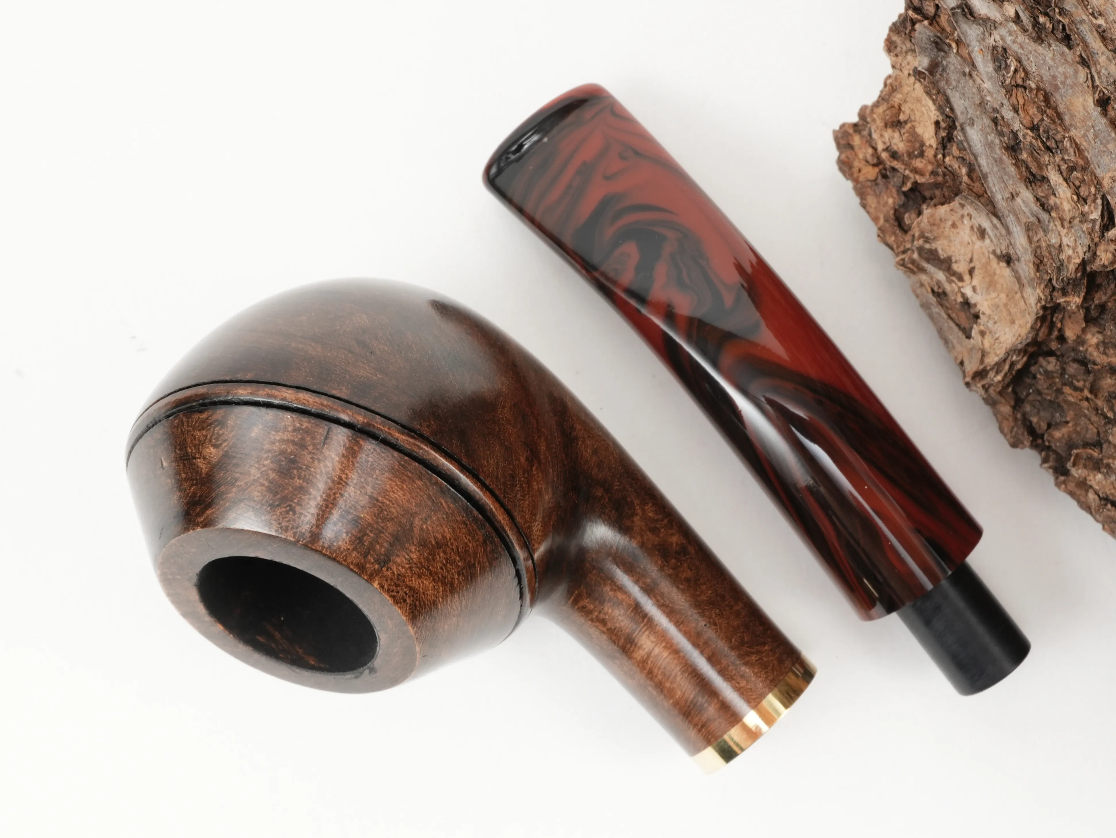 Molina Striato Pfeife dunkelbraun 6 – Produktbild 9