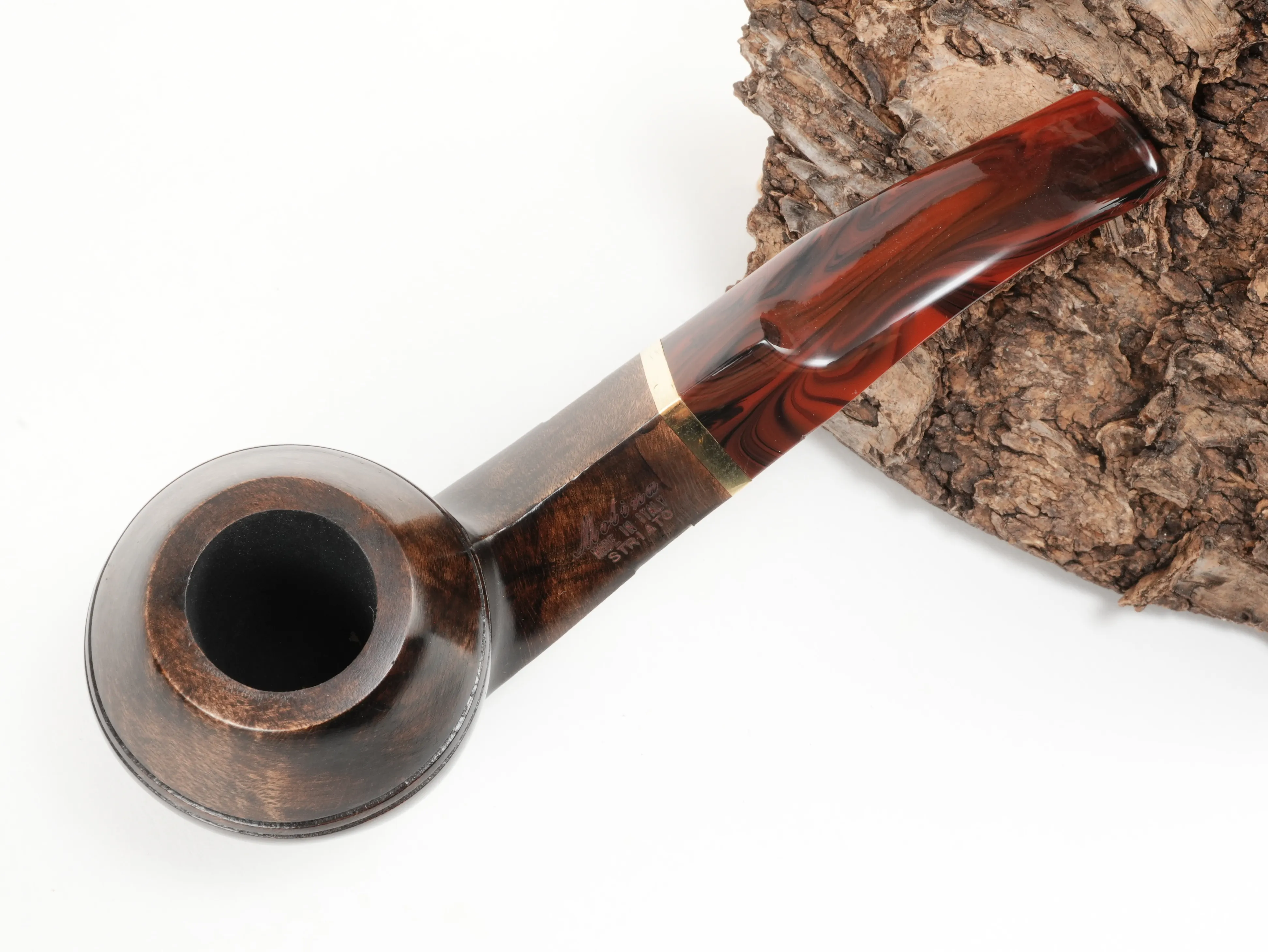 Molina Striato Pfeife dunkelbraun 5 – Produktbild 3