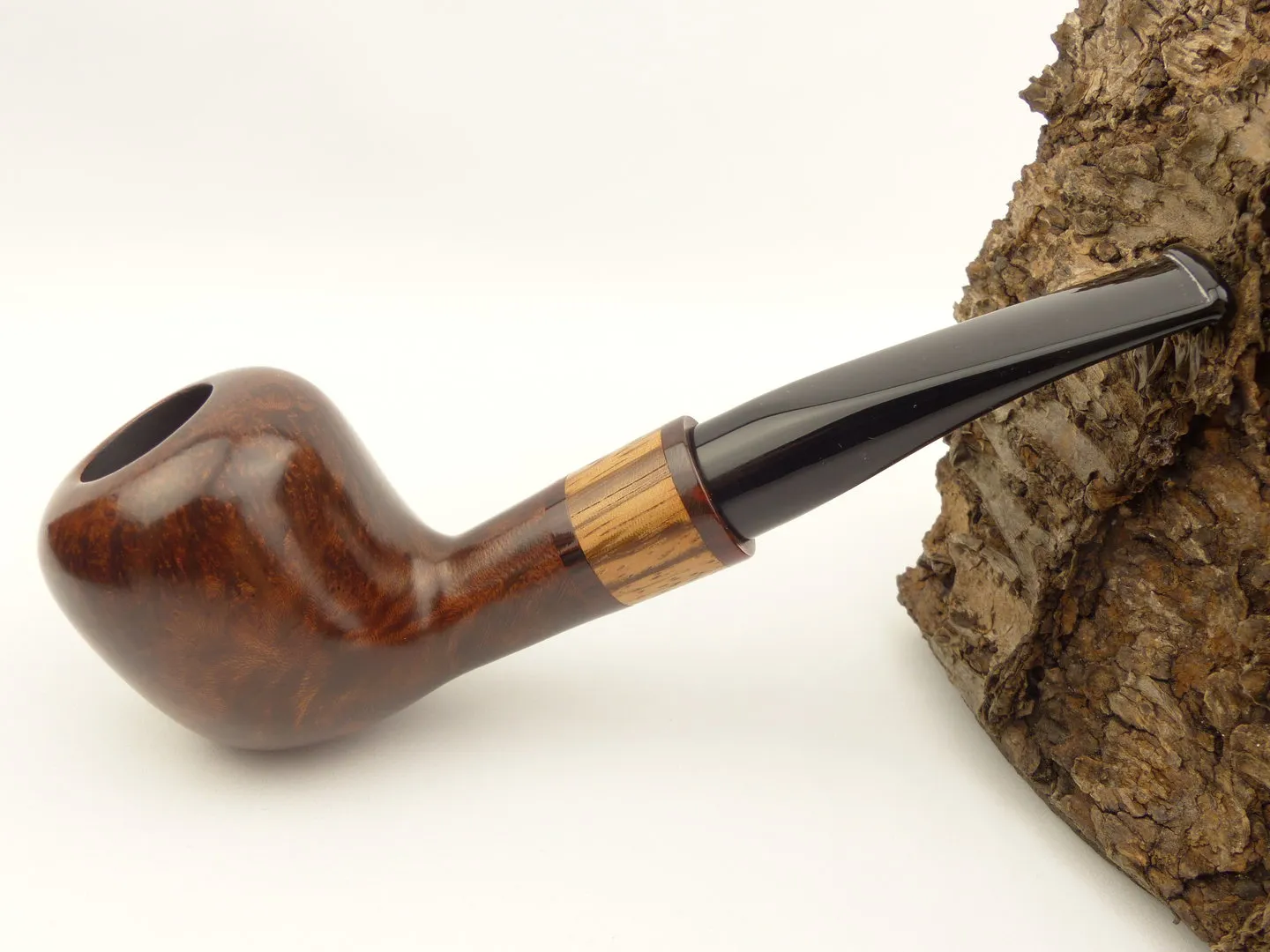 Cesare Barontini Pfeife Novara 2 braun