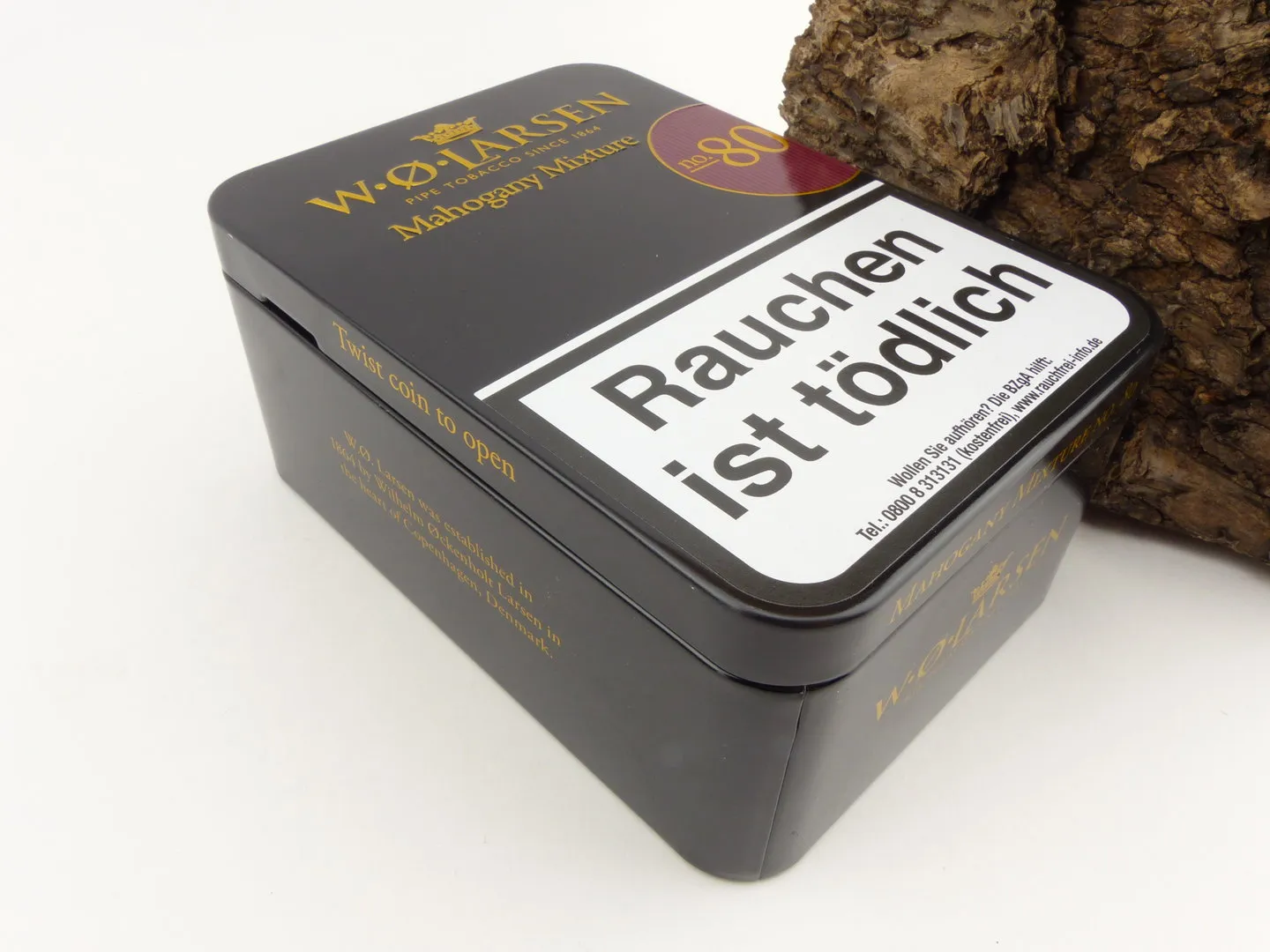 W. O. Larsen Mahogany Mixture No. 80 100g – Produktbild 3