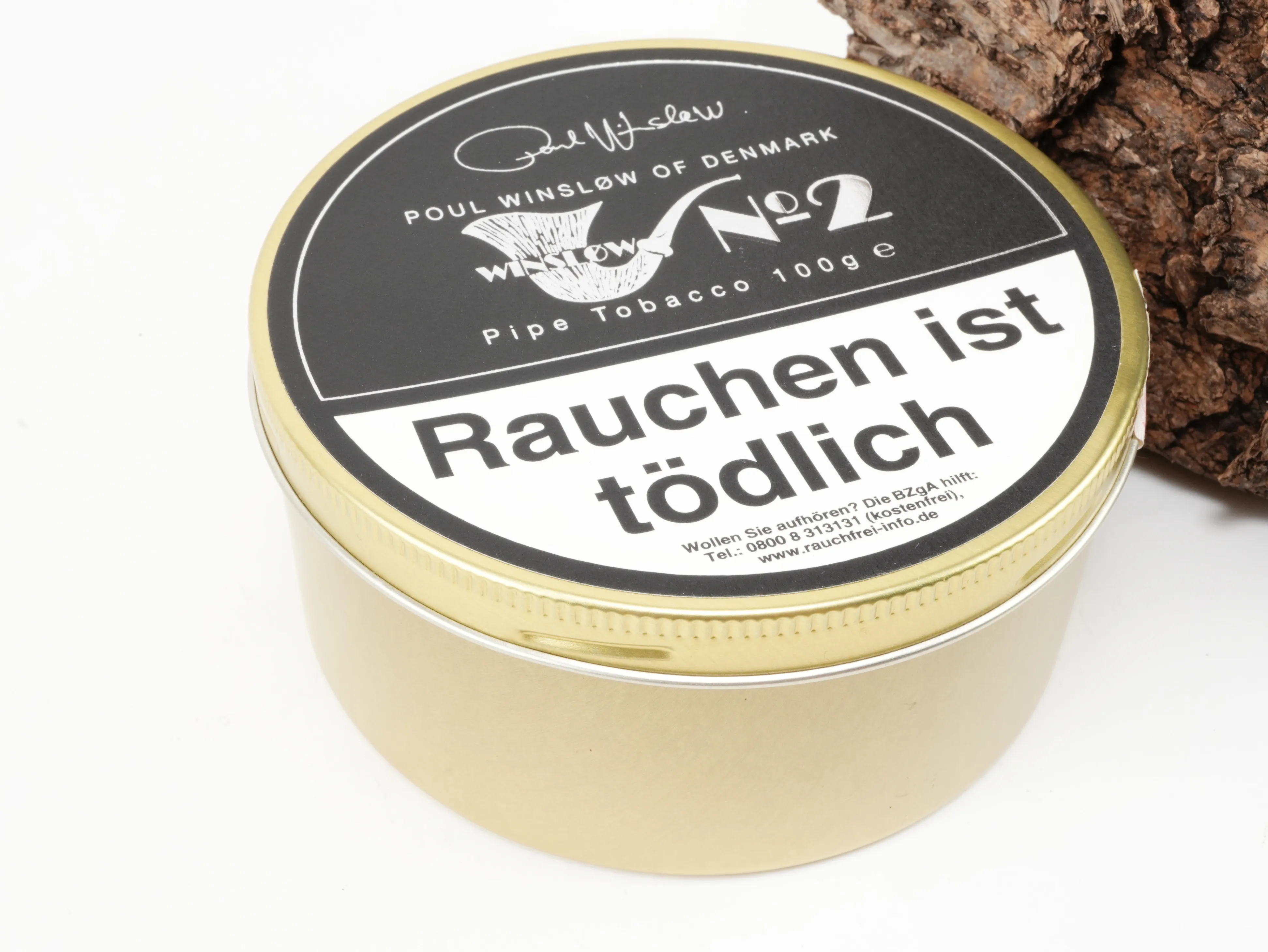 Poul Winslow Pfeifentabak No. 2 100g – Produktbild 2