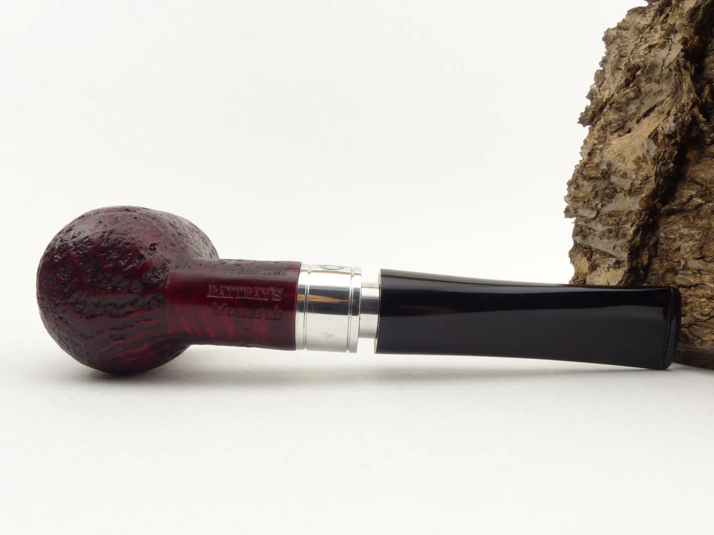 Rattray's Monarch Pfeife 5 sand rot schwarz – Produktbild 7