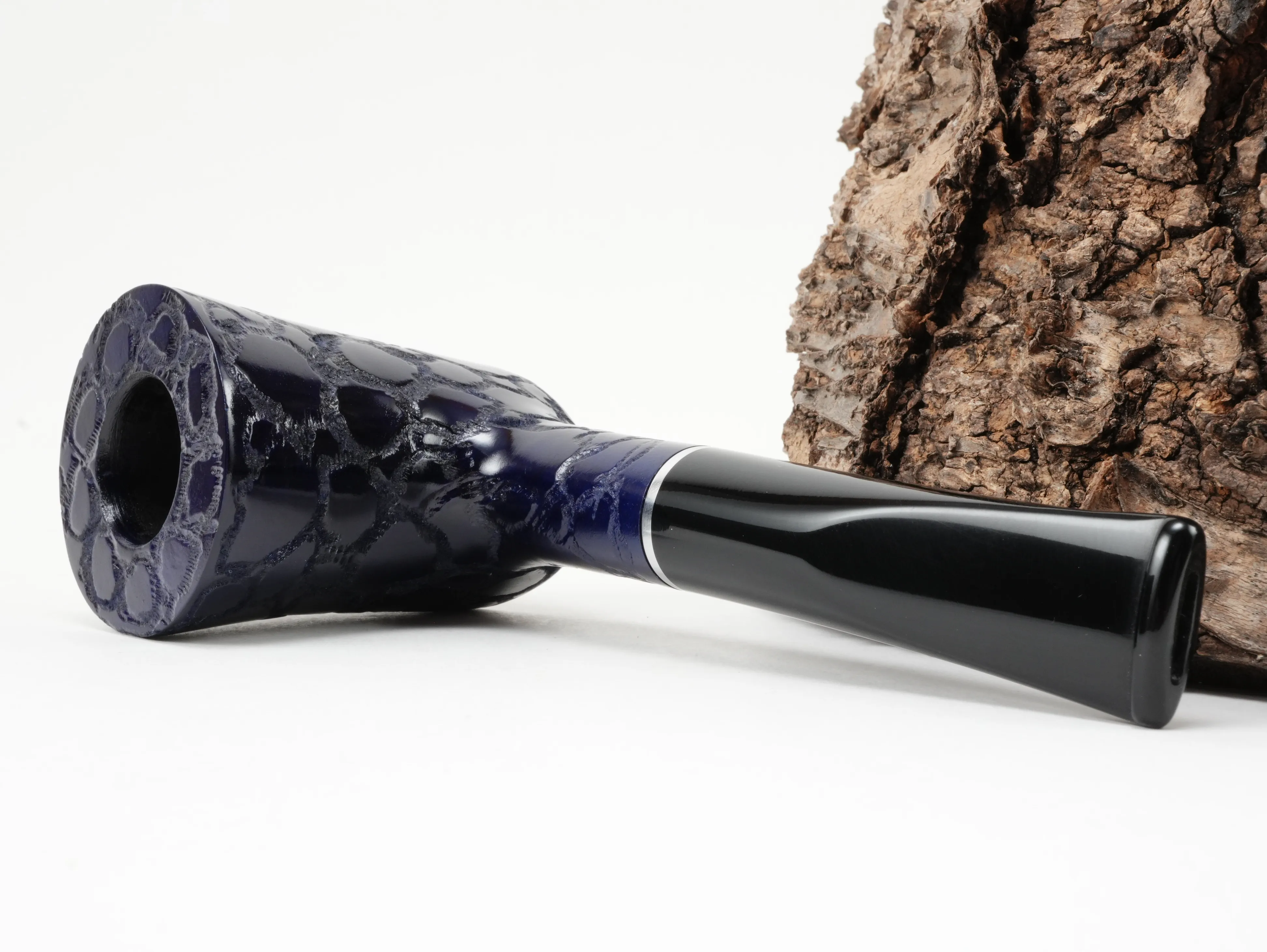 Angelo Pfeife blau rustiziert 300610 – Produktbild 5