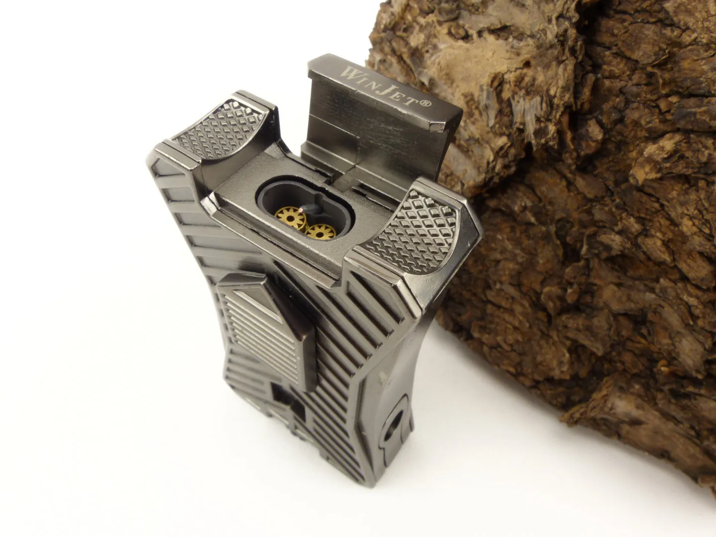 WinJet Zigarrenfeuerzeug 2xJet dark gun – Produktbild 7