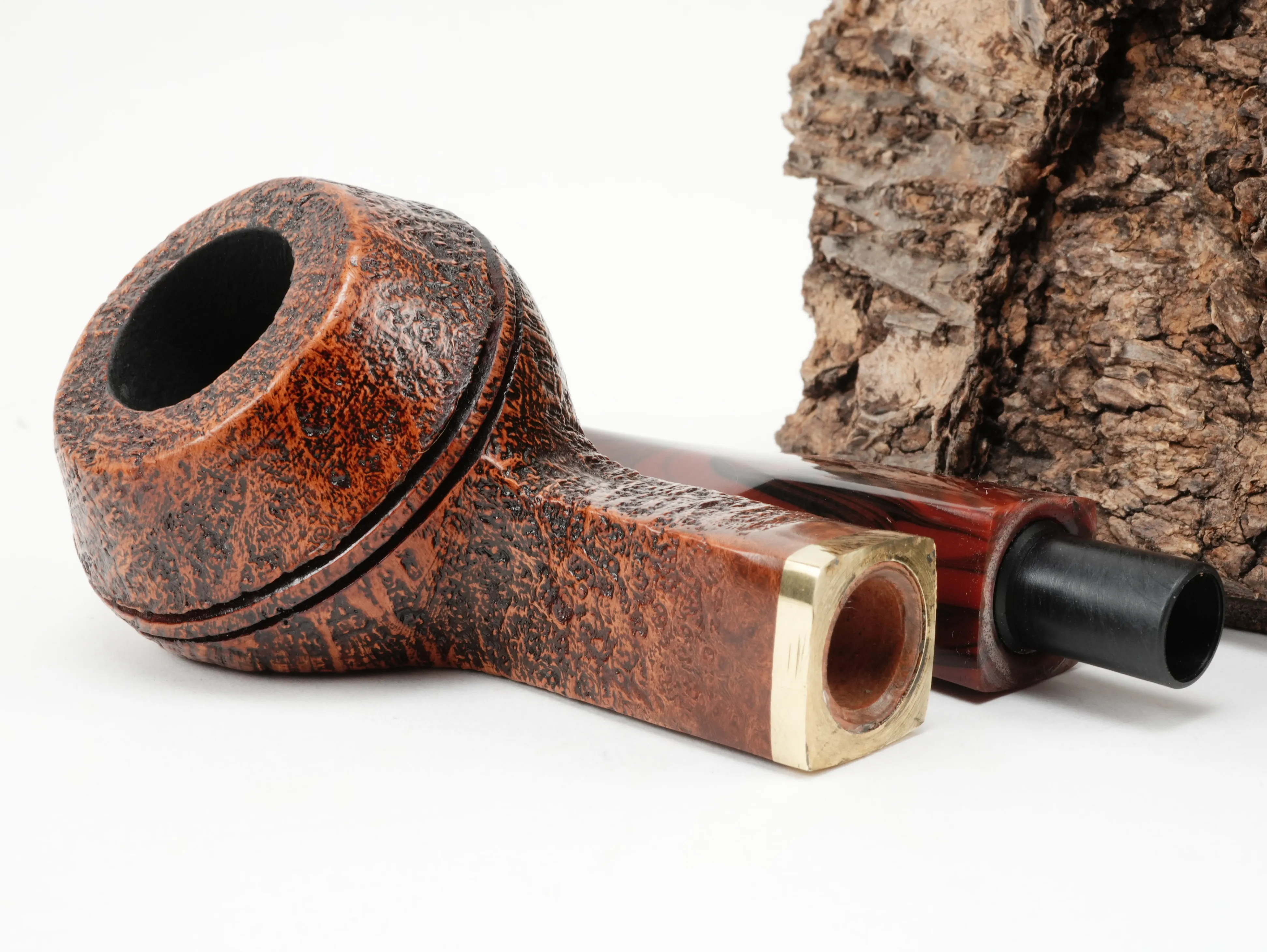 Molina Striato Pfeife sand braun 2 – Produktbild 8