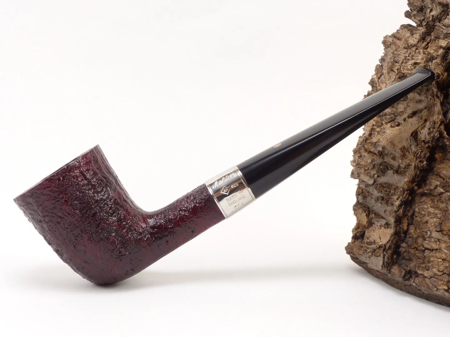 Ashton Pfeife XXX Pebble Grain Silver 9mm #40 – Produktbild 2