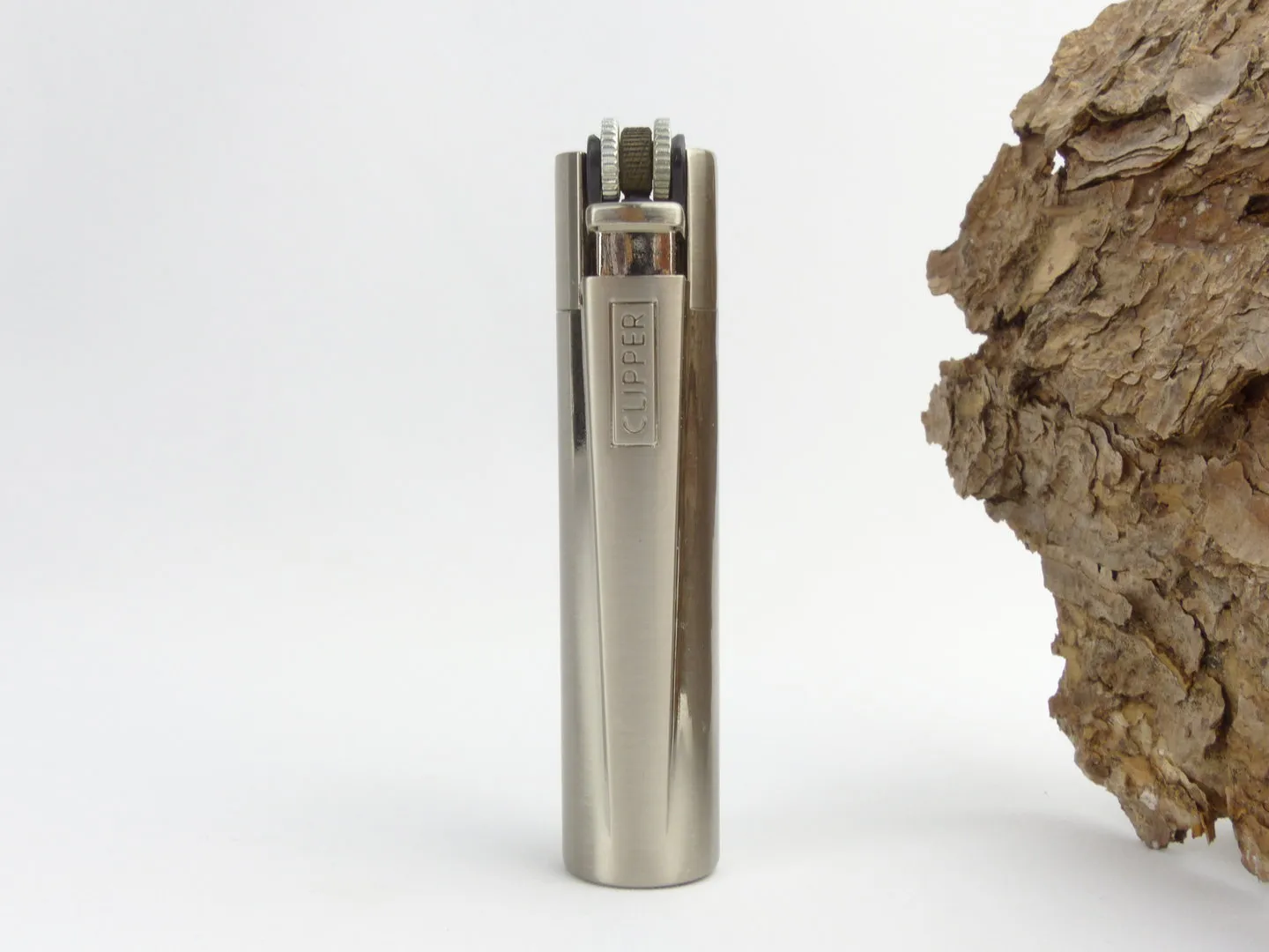 Clipper Pfeifenfeuerzeug gun metal mit Box – Produktbild 2