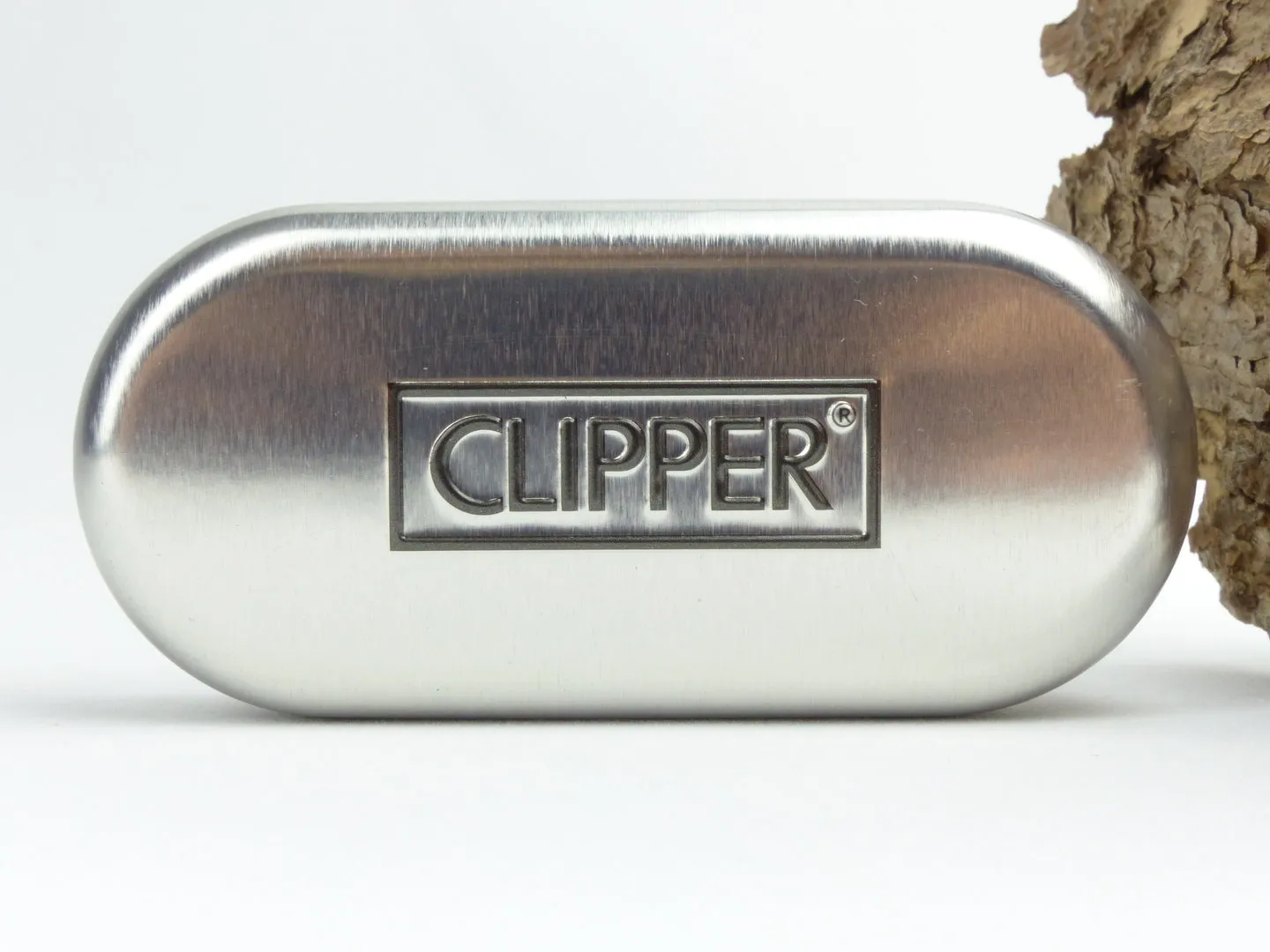 Clipper Pfeifenfeuerzeug gun metal mit Box – Produktbild 8