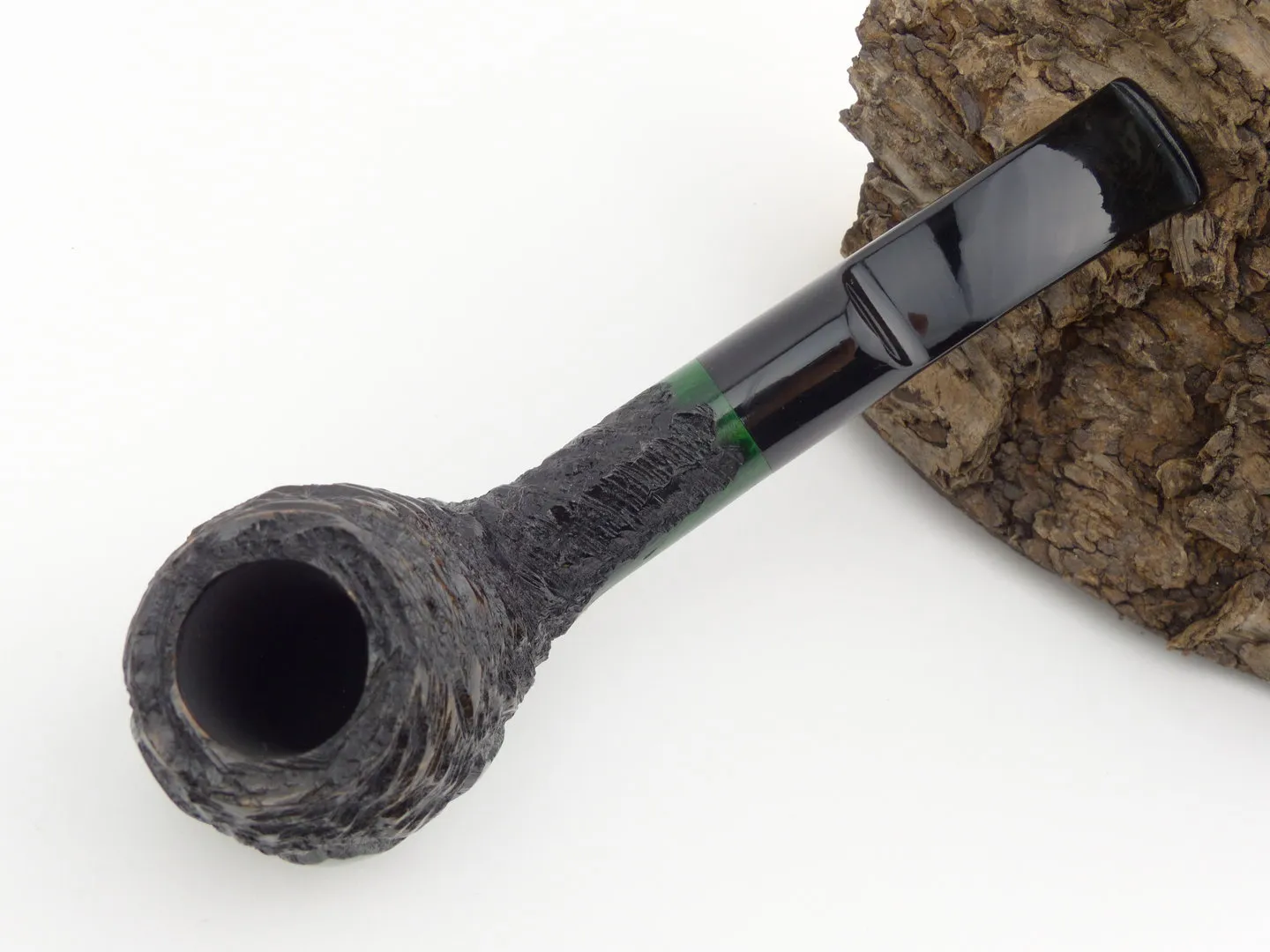 Jean Claude Pfeife Flower schwarz-grün – Produktbild 3