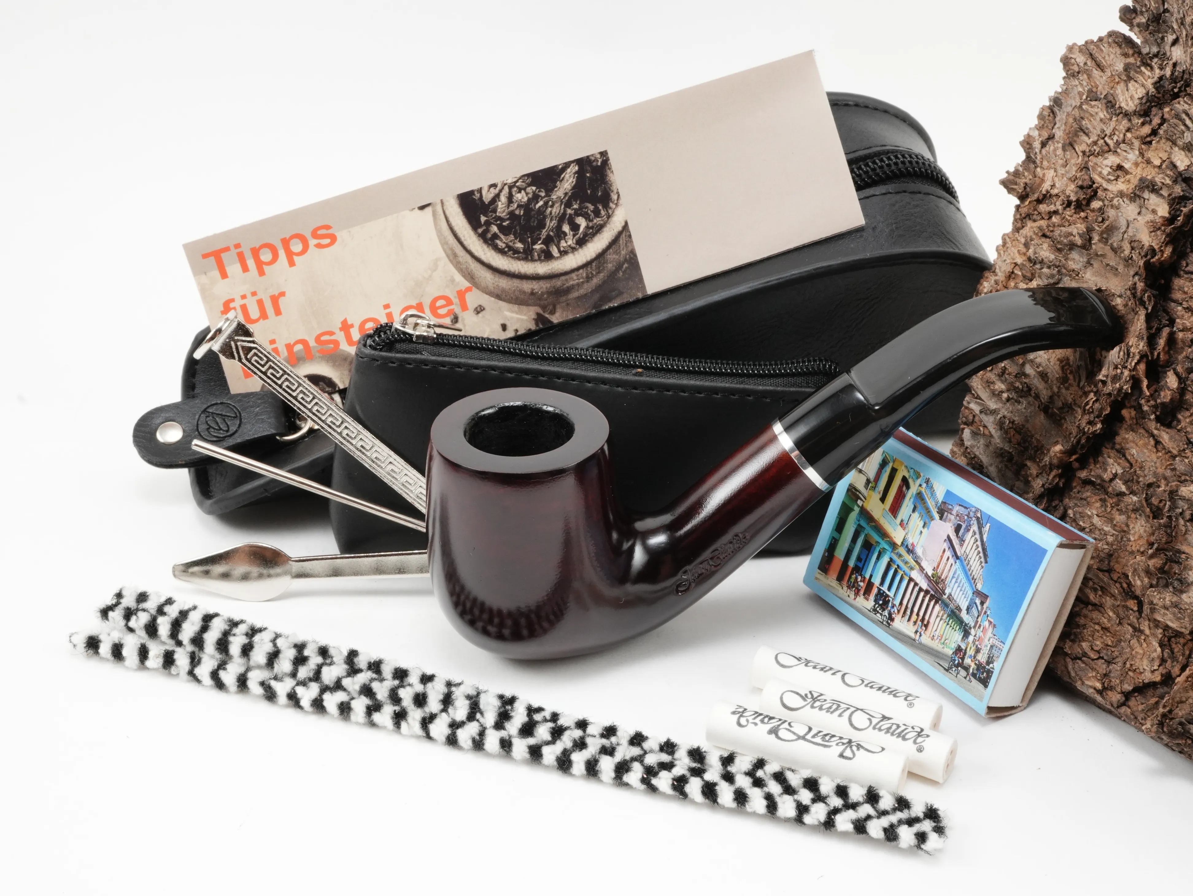 Jean Claude Pfeifen Einsteiger Set mit Tasche 409125