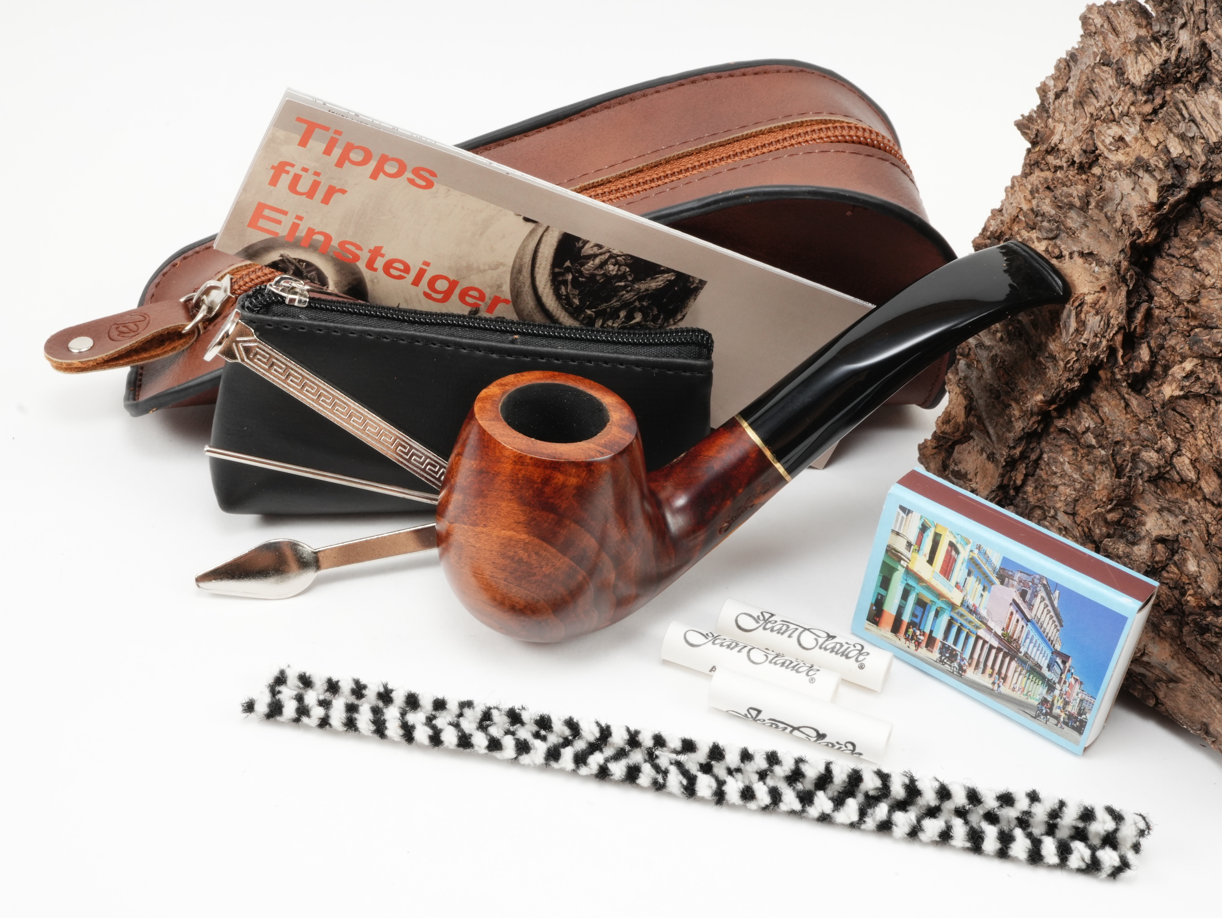 Jean Claude Pfeifen Einsteiger Set mit Tasche 409140