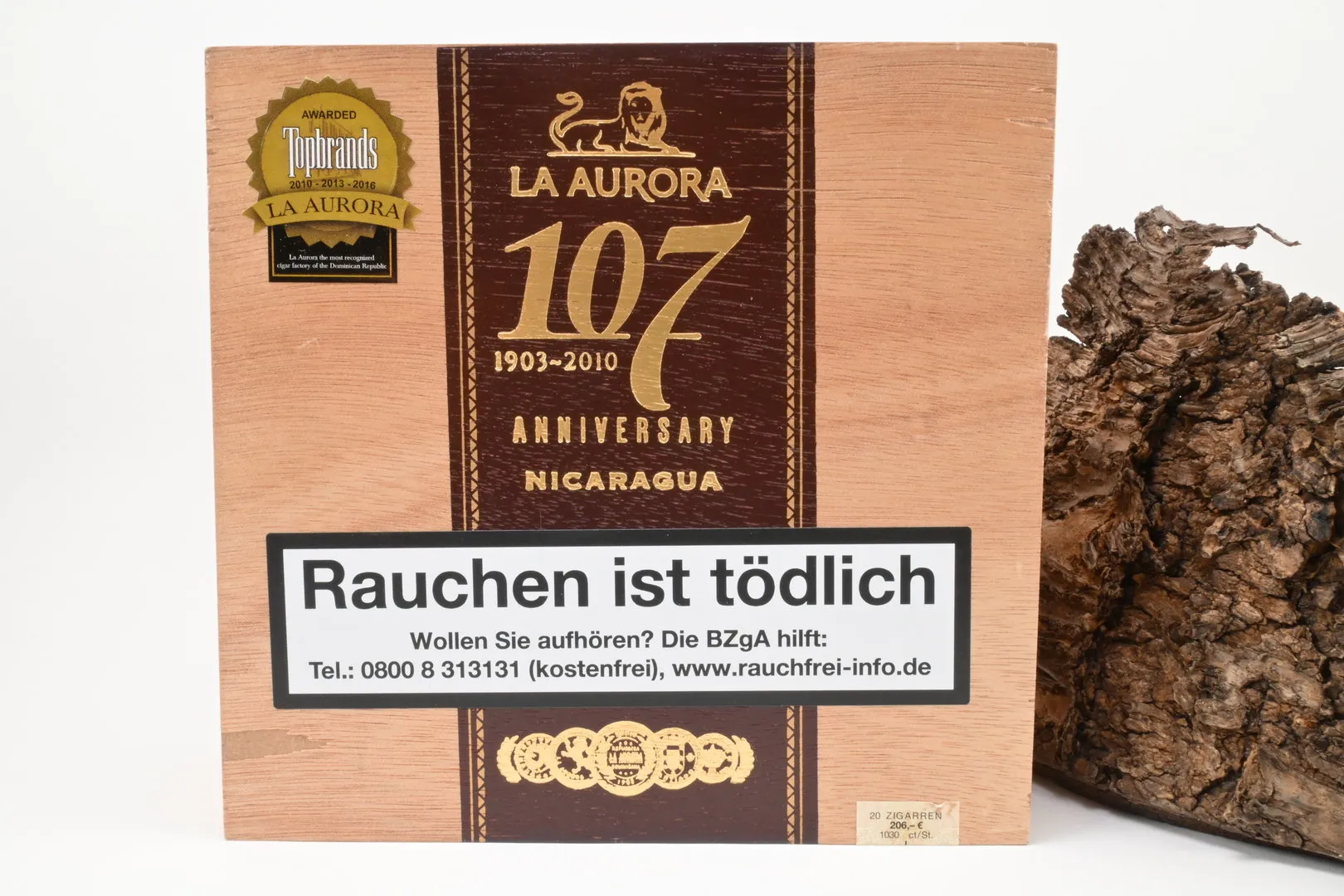 La Aurora 107 Nicaragua Toro