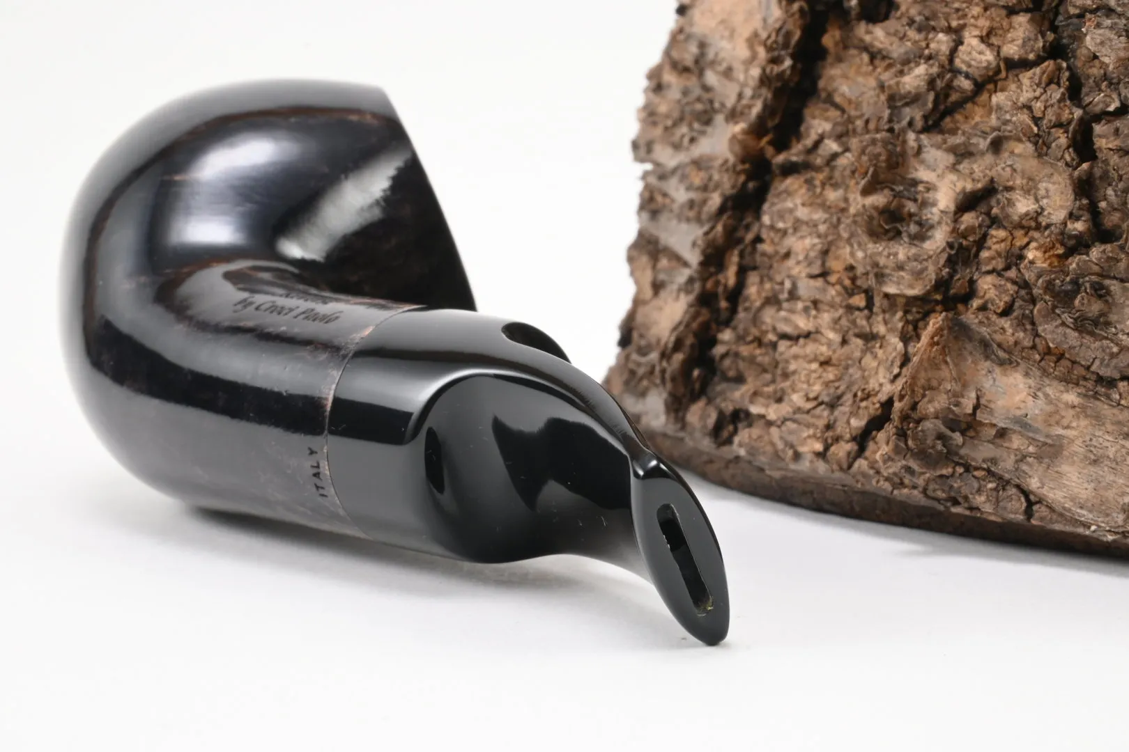 Talamona Reverse Calabash Bent glatt dunkel – Produktbild 4