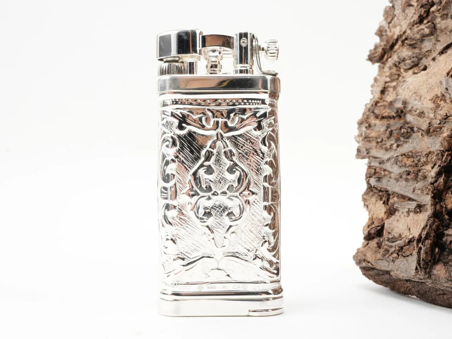 Sillem's Pfeifenfeuerzeug LEA 2 Face Sterling Puro – Produktbild 3