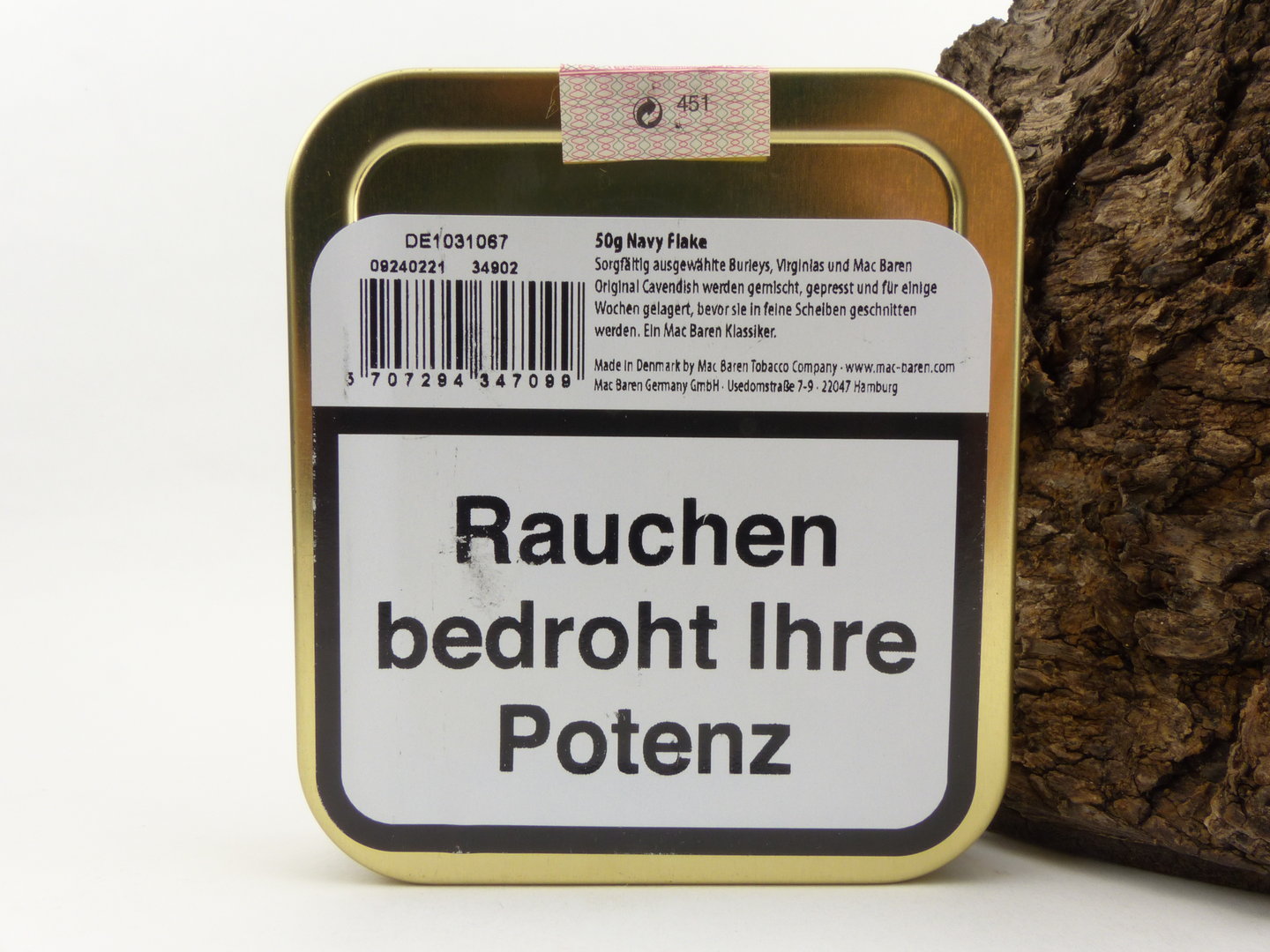 Mac Baren Pipe Tobacco Navy Flake