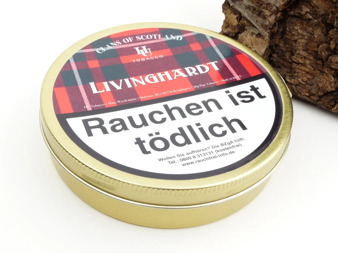 HU Tobacco Livinghardt 50g – Produktbild 2