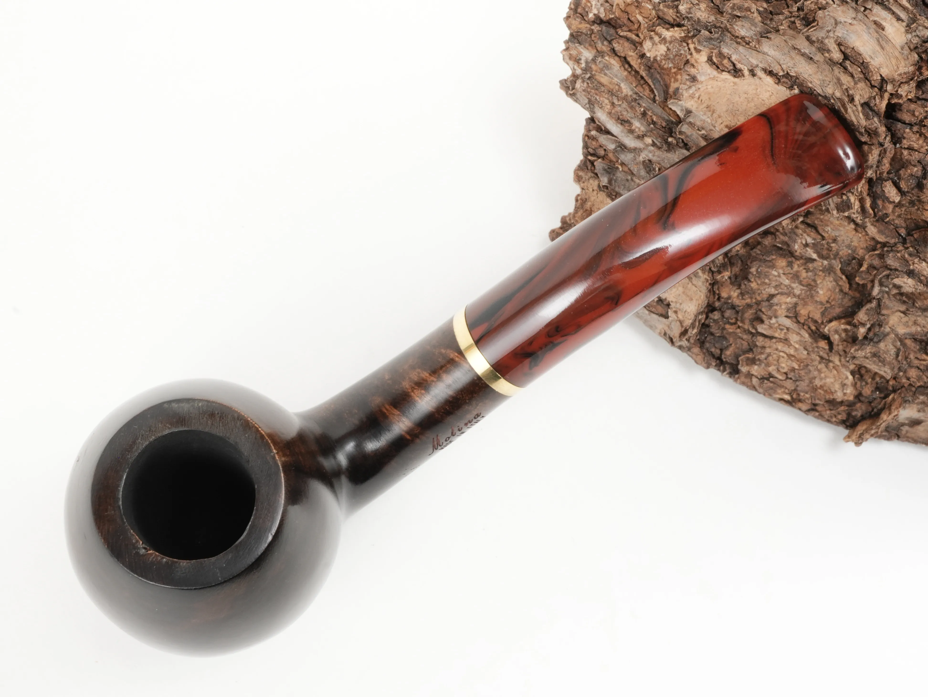 Molina Striato Pfeife dunkelbraun 8 – Produktbild 3