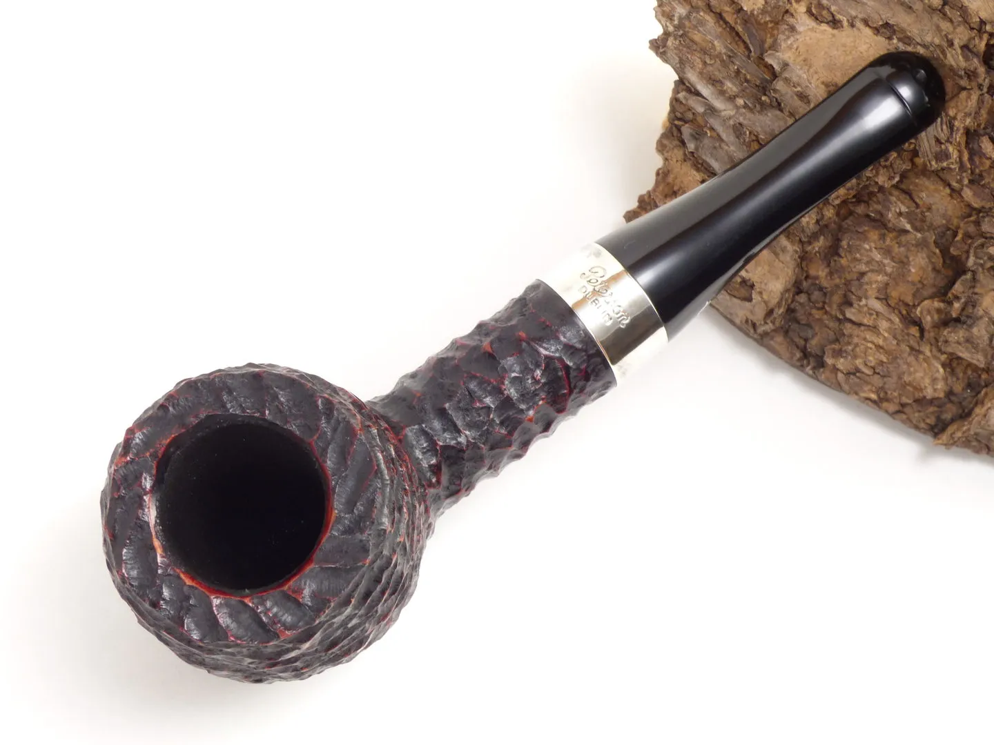 Peterson House Pipe Billiard rustic P-Lip – Produktbild 3