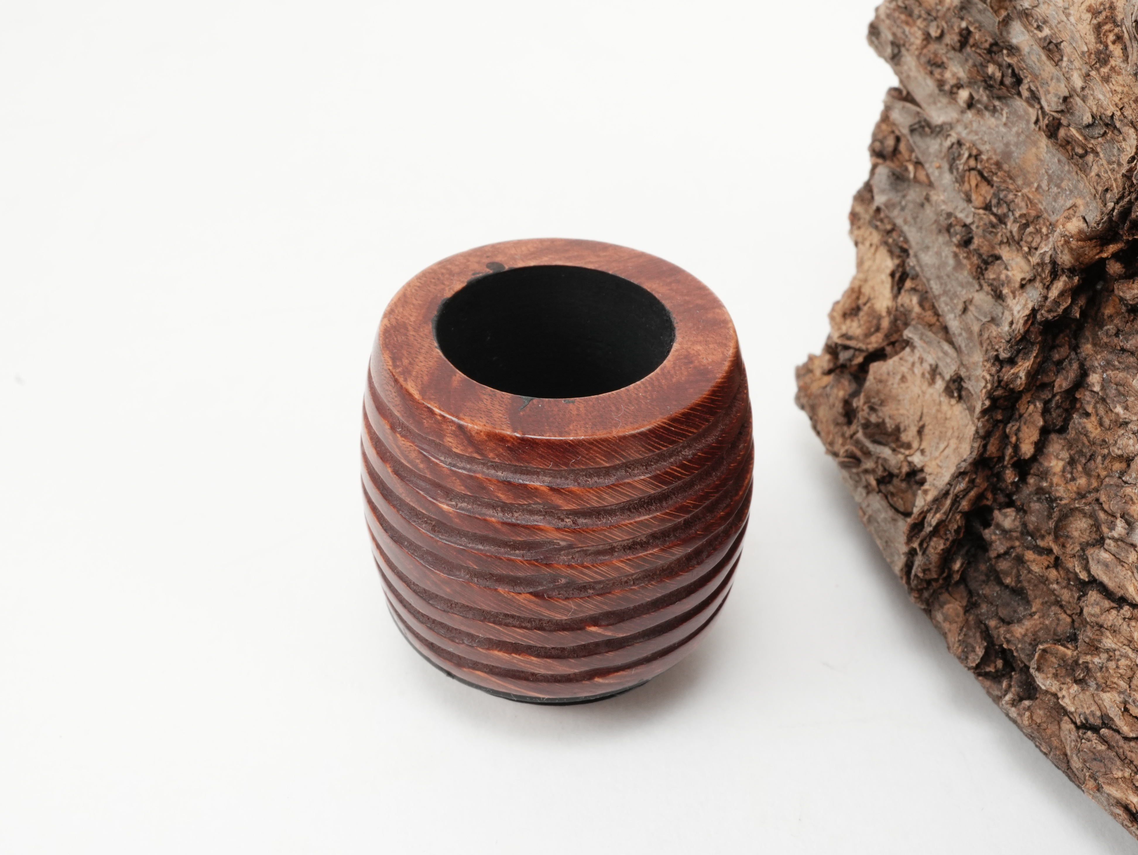 Falcon Pfeifen Kopf Billiard lined rustic